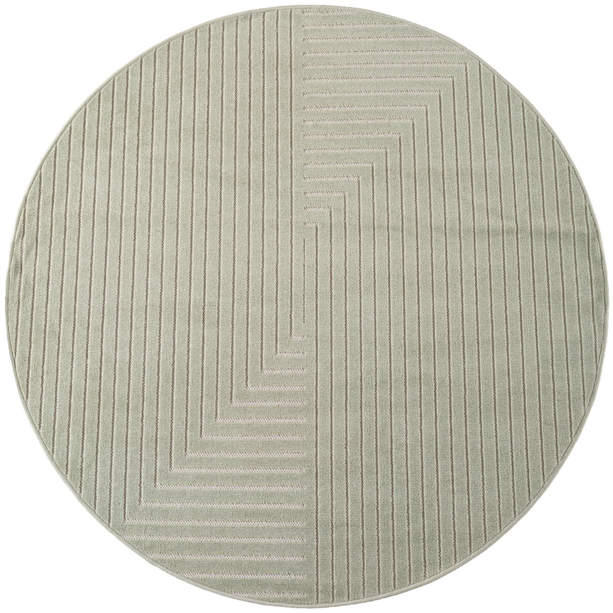 Ayyildiz Teppiche Outdoorteppich »NOVA 1202  , auch als Läufer und Rund« rund 8 mm Höhe Material aus schmutzabweisendem Polypropylen, In-/Outdoor geeignet
