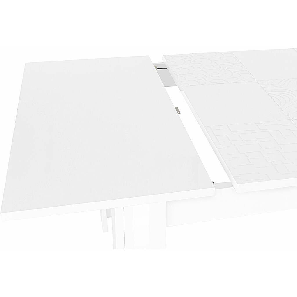 LC Esstisch »Miro«, Breite 180 cm mit oder ohne Ansteckplatten