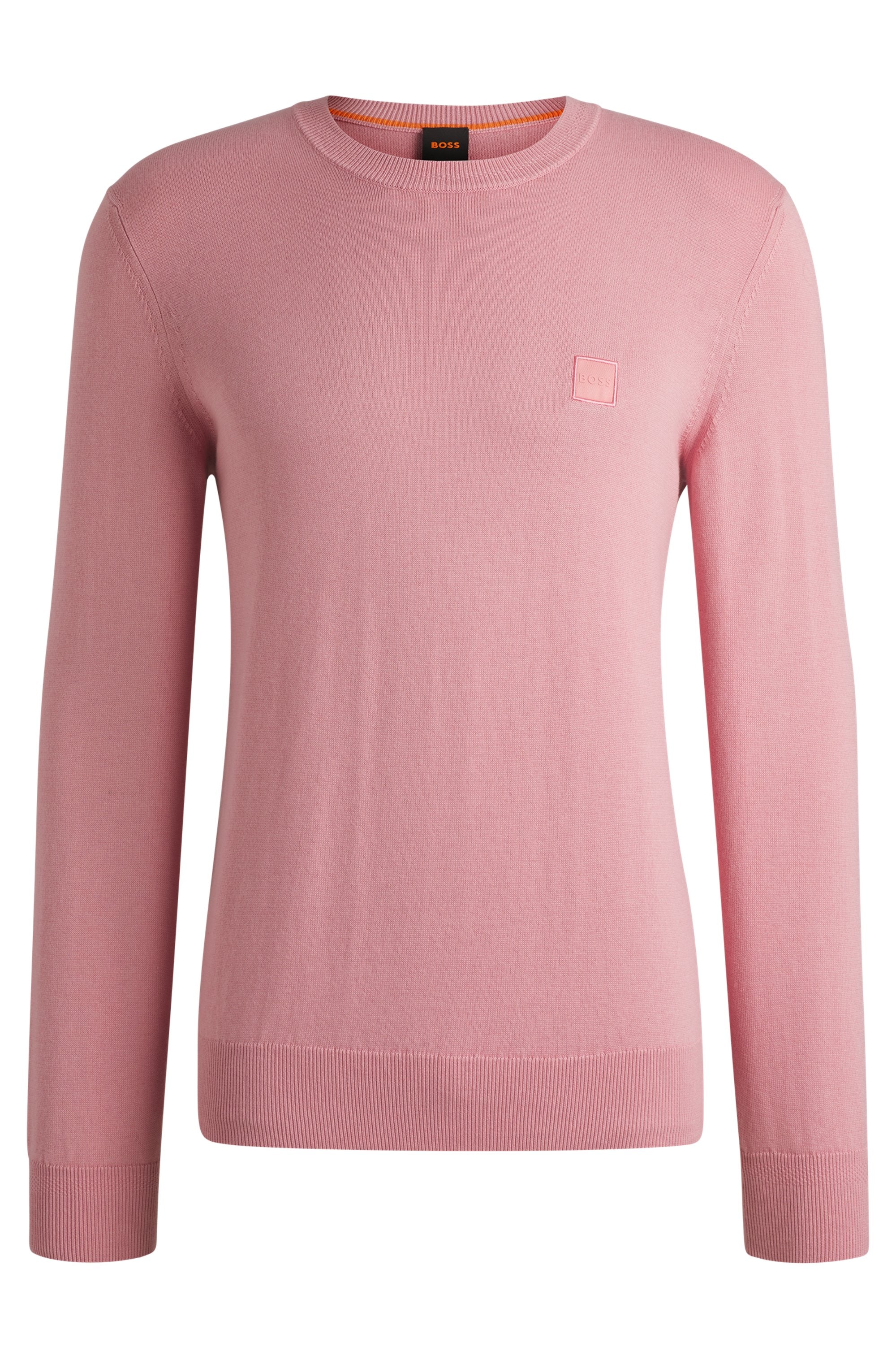 BOSS ORANGE Strickpullover »Kanovano_S 1026«, mit Rundhalsausschnitt
