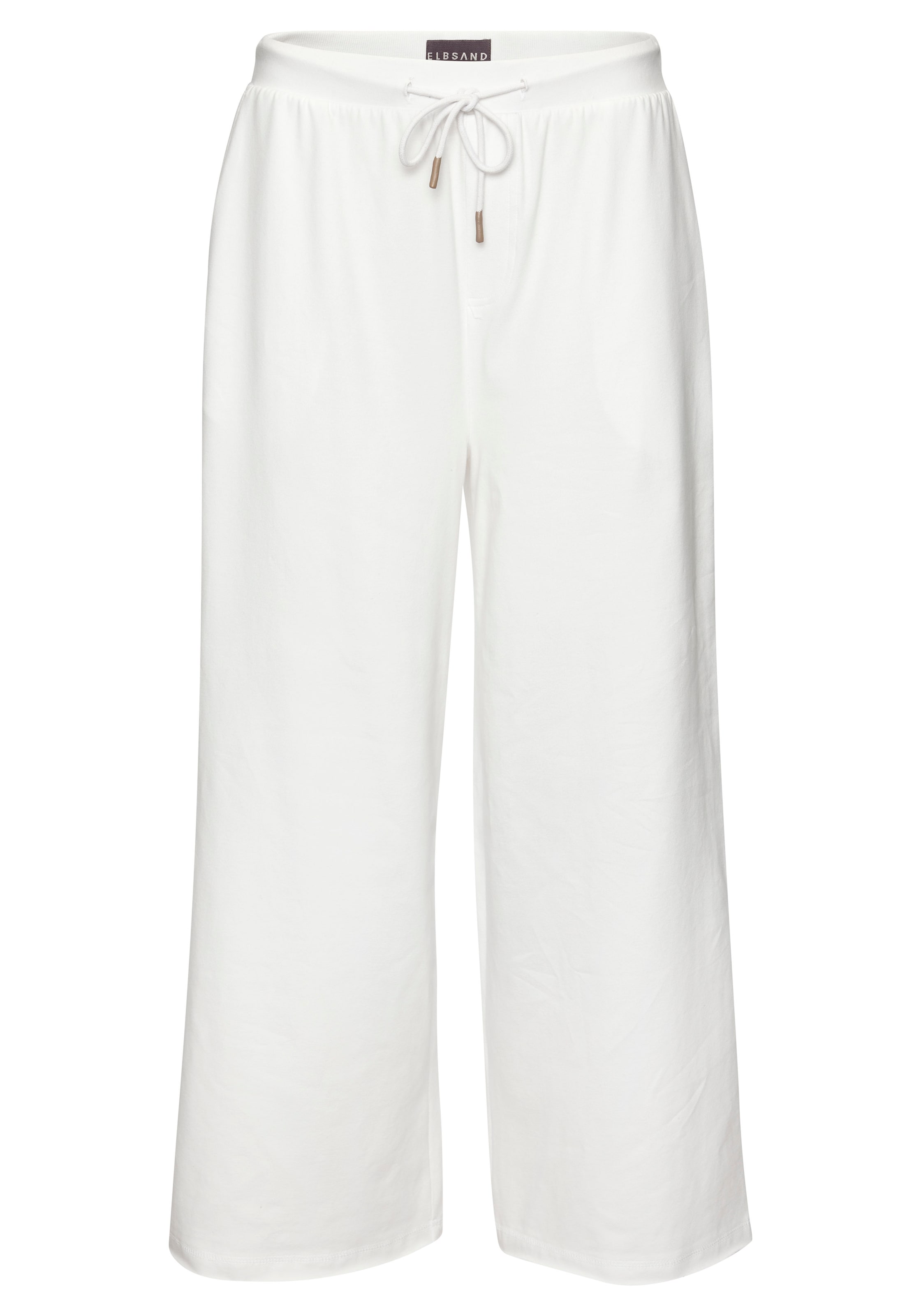 Elbsand 7/8-Hose, aus Sweatware mit weitem Bein