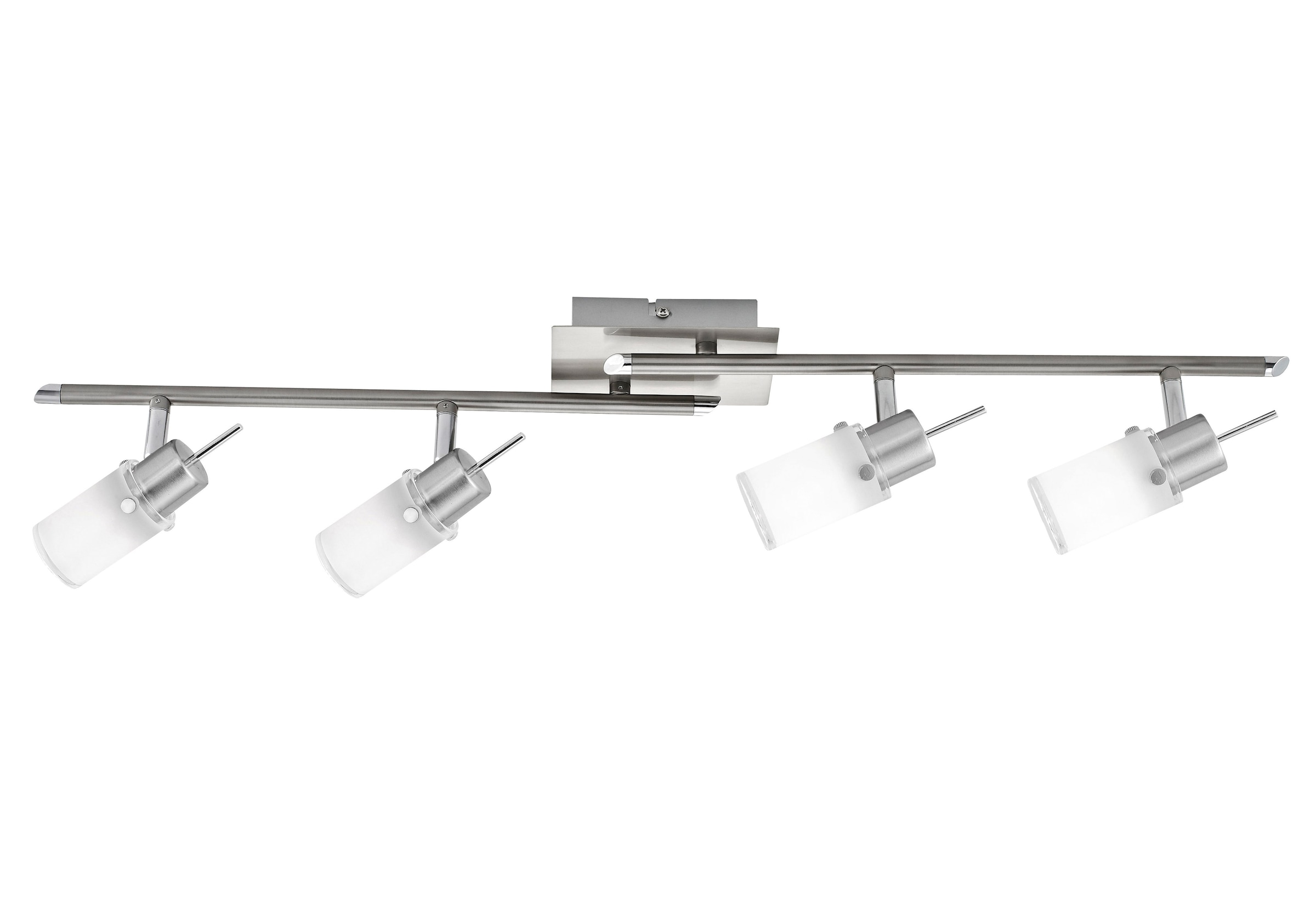 JUST LIGHT Deckenleuchte »MAX LED«, 4 flammig, Leuchtmittel GU10   Leuchtmi günstig online kaufen