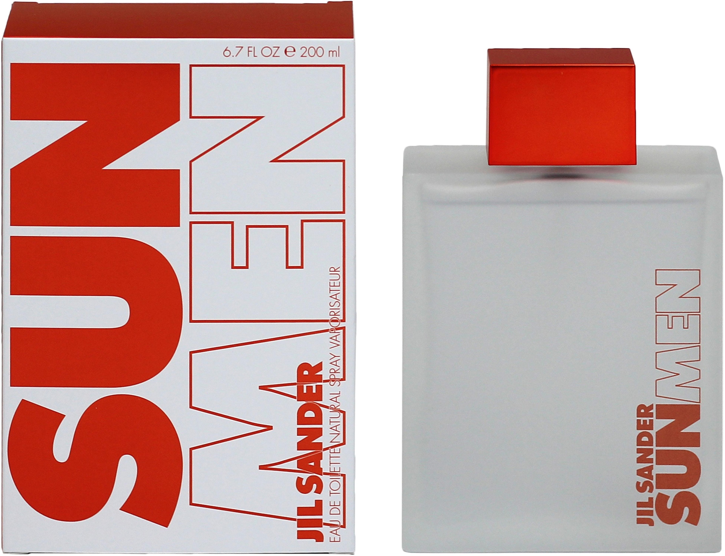 JIL SANDER Eau de Toilette »Sun Men« mit warmen, würzigen Aromen in Herz- und Basisnote