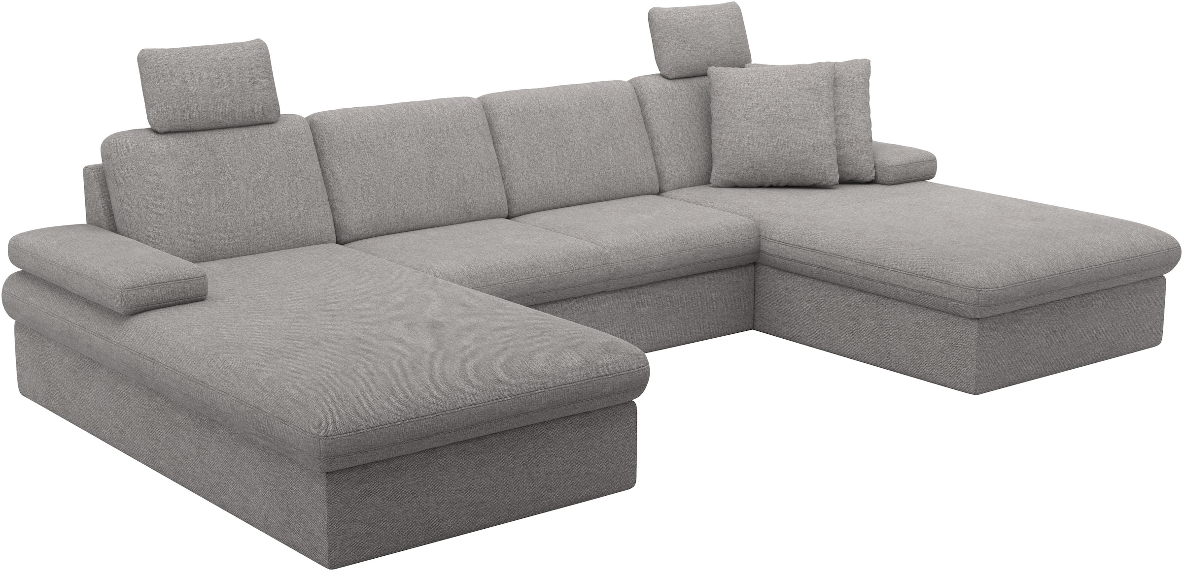 sit&more Wohnlandschaft »Moreno«, mit Armteilverstellung,wahlweise mit Bettfunktion
