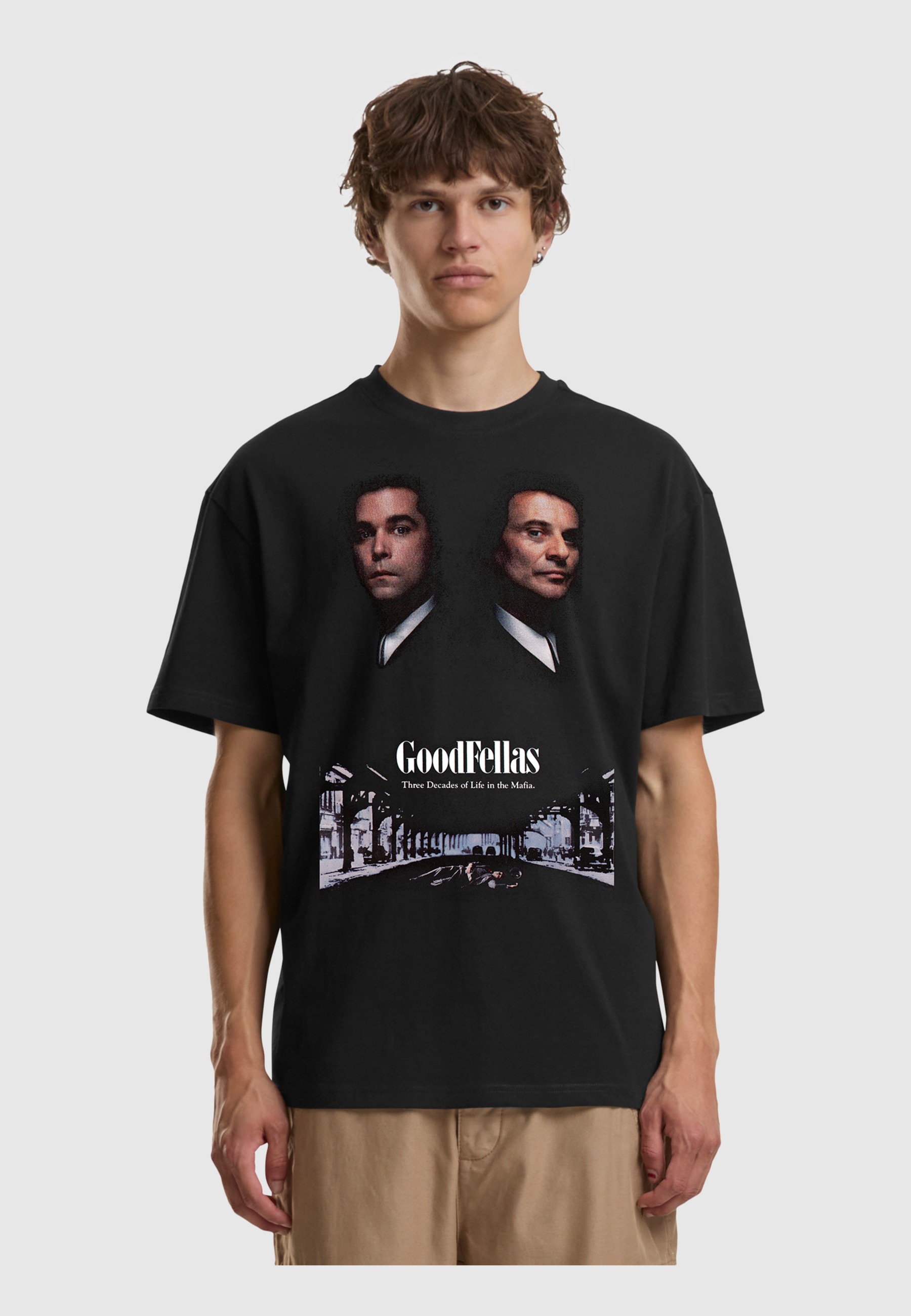 Merchcode T-Shirt »Merchcode Goodfellas Poster Lightweight Oversize Tee« 1 Stk.