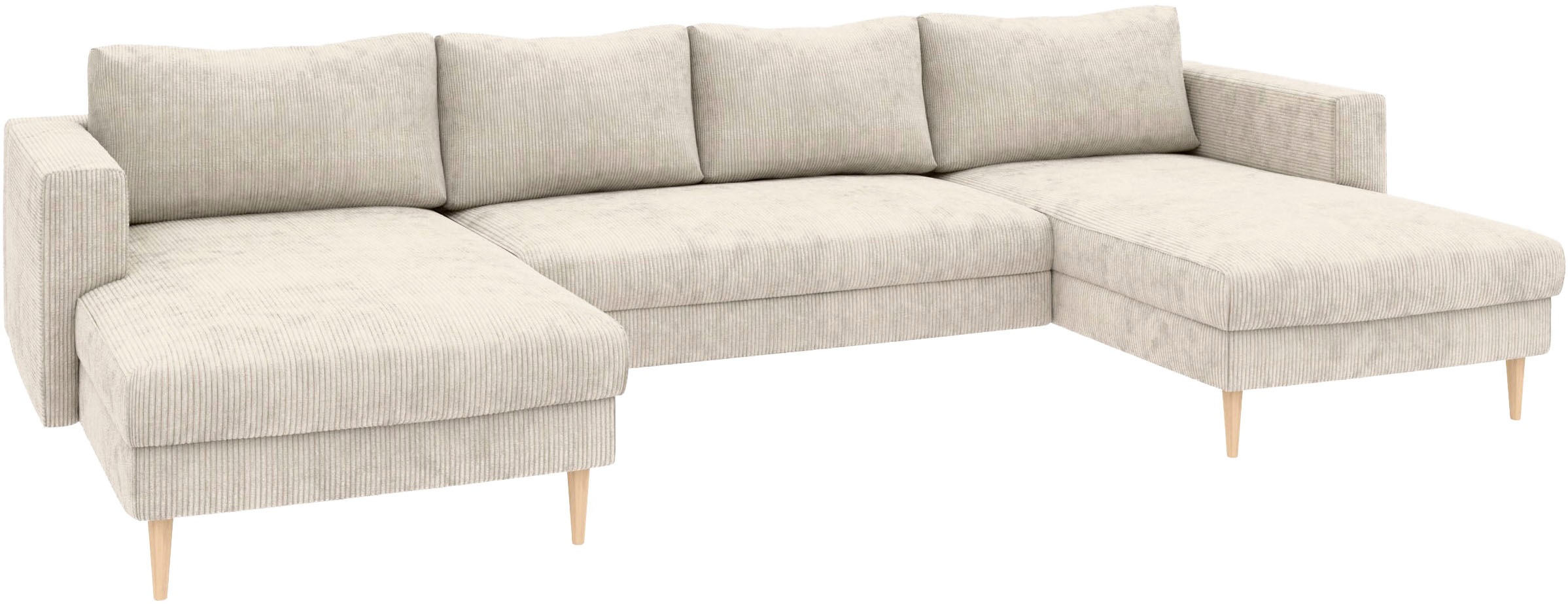 TRENDMANUFAKTUR Wohnlandschaft »Amazing, wahlw. mit Schlaffunktion & Bettka günstig online kaufen