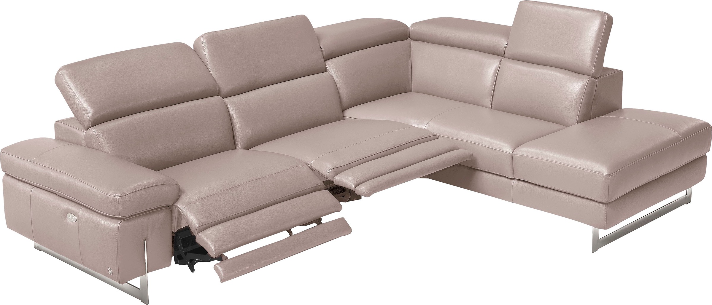 Egoitaliano Ecksofa "Candice, elegant, edel und bequem, erstklassiger Sitzk günstig online kaufen