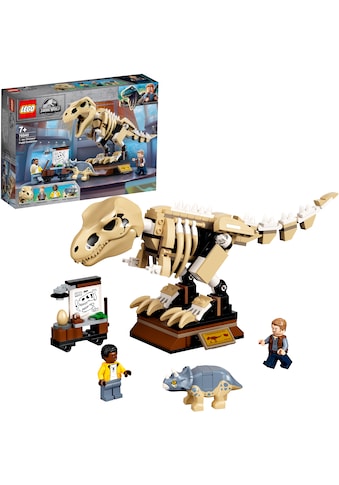 LEGO® Konstruktionsspielsteine »T. Rex-Skelett in der Fossilienausstellung (76940)«,... kaufen