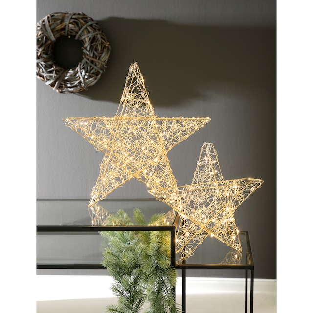 AM Design LED Stern, Weihnachtsstern aus Draht, Weihnachtsdeko aussen auf  Rechnung bestellen