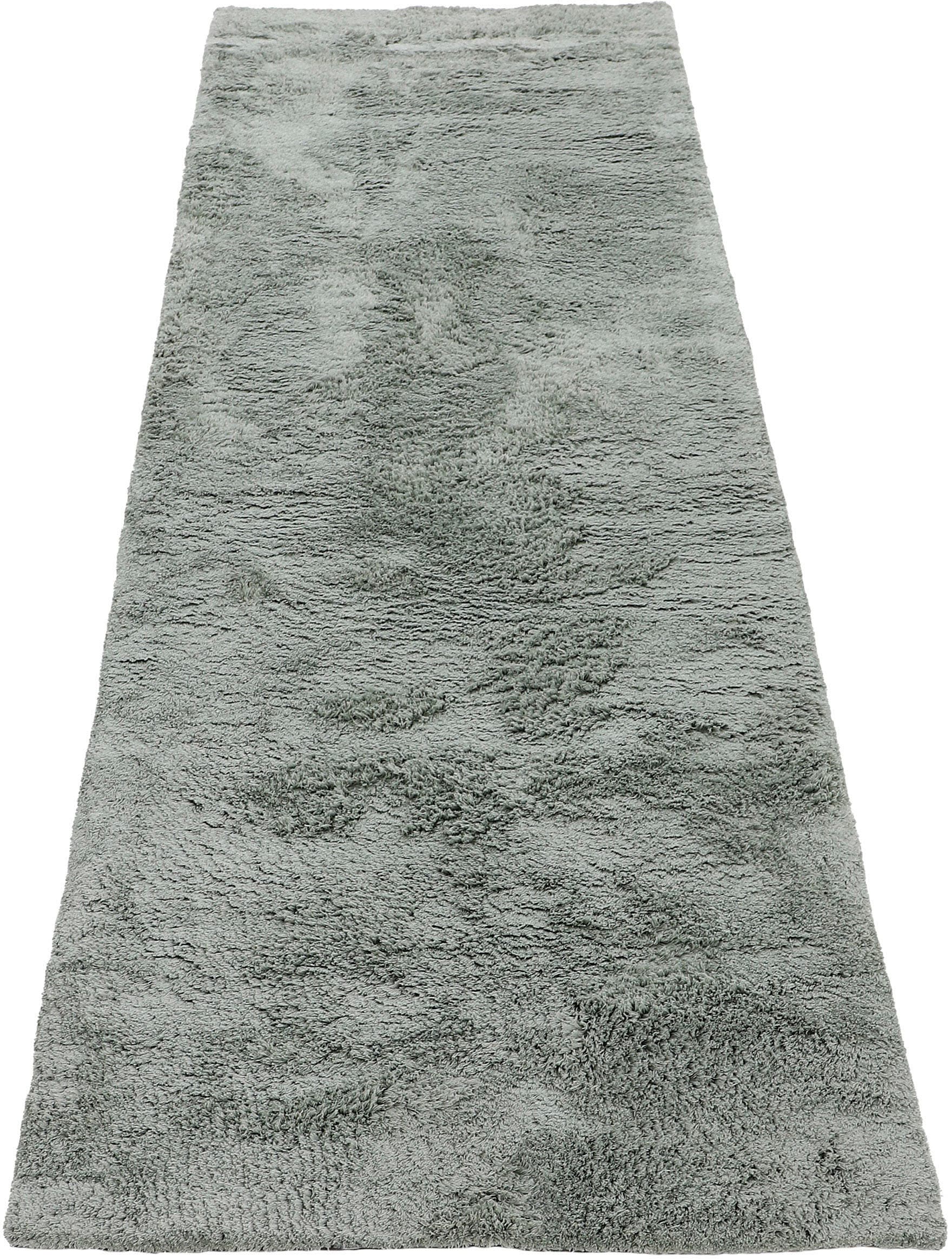 carpetfine Hochflor-Teppich »Silky«, rechteckig, 20 mm Höhe, Shaggy, Langfl günstig online kaufen