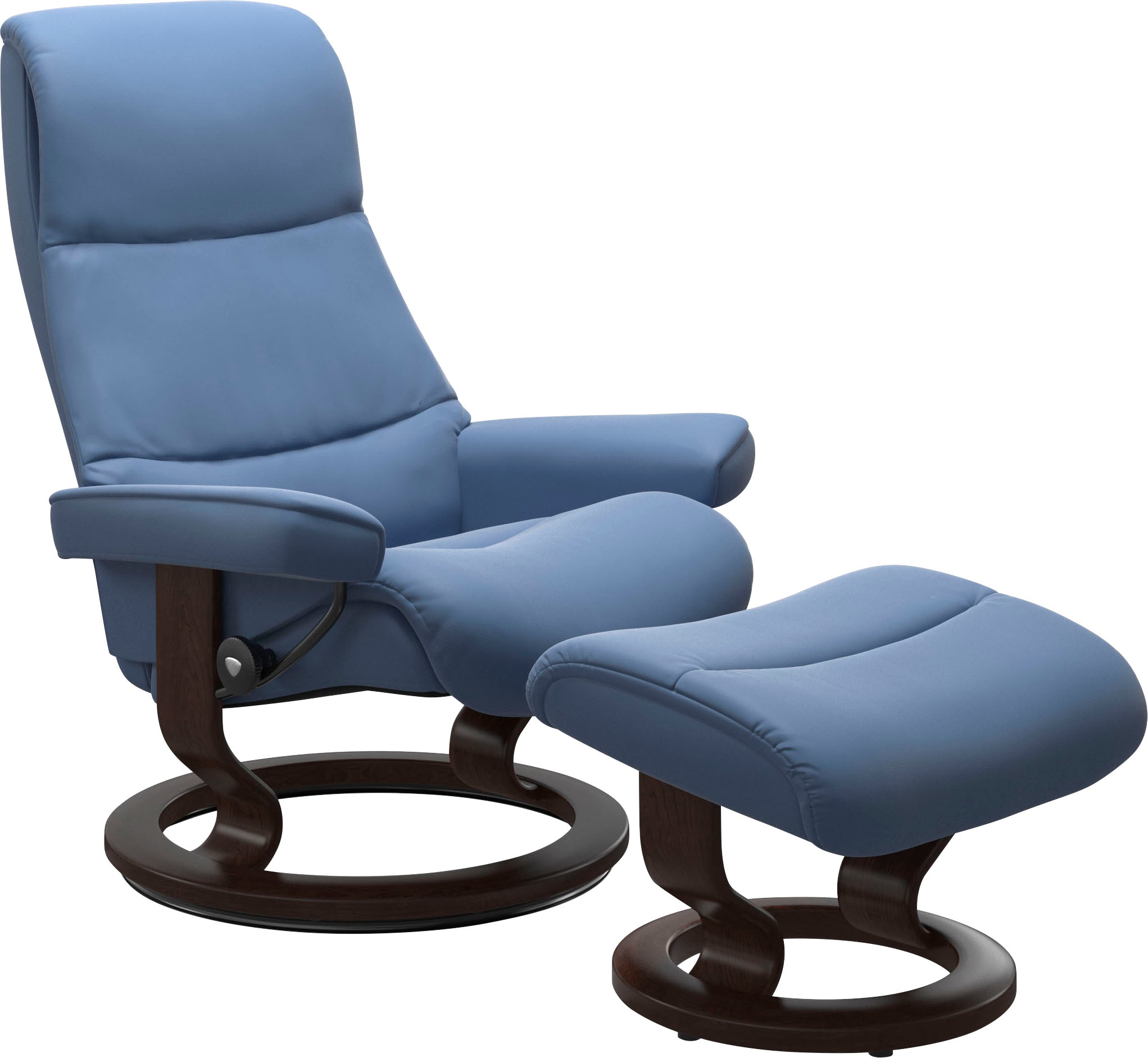 Stressless Relaxsessel "View", mit Classic Base, Größe M,Gestell Braun günstig online kaufen