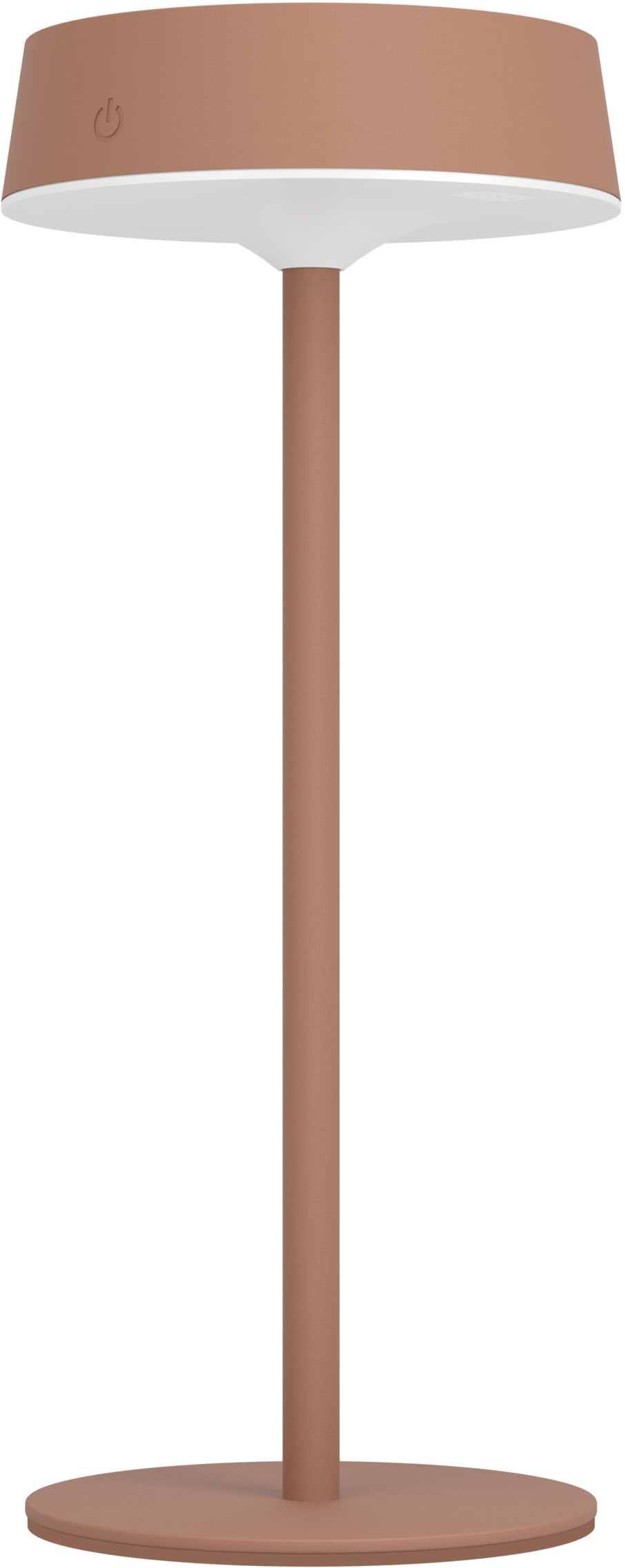 EGLO Tischleuchte »SIMERI Tischlampe - Stahl - SOLAR-LED - 3W - IP44« LED-Modul 1 Stk. Kaltweiß | Neutralweiß | Warmweiß Solarleuchte, Außentischleuchte, Akku, Leselampe, H31 x Ø13 cm