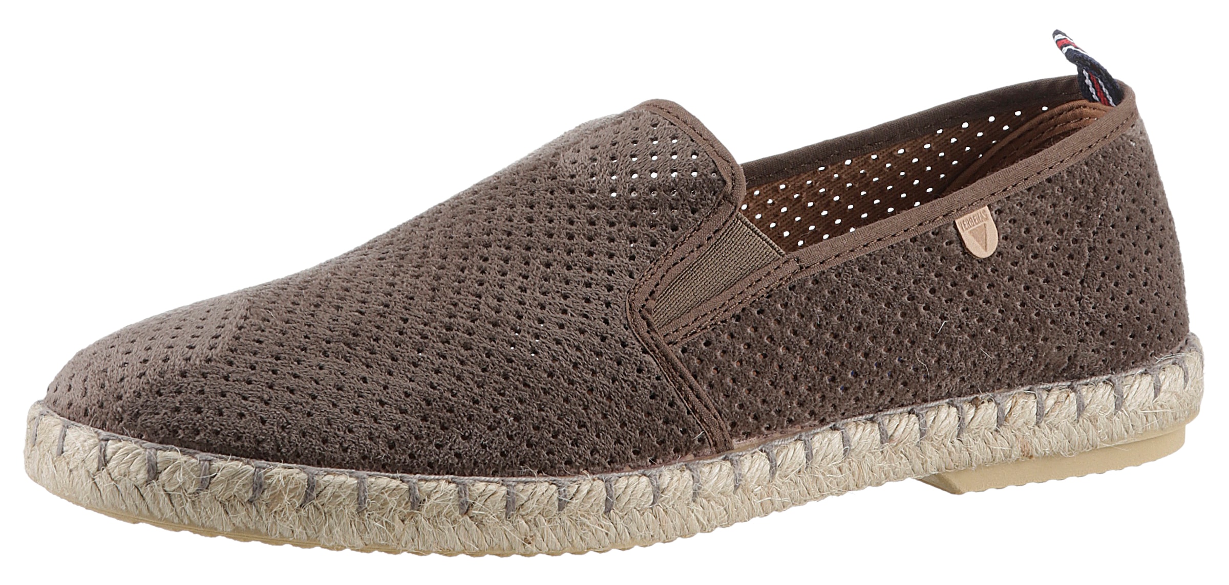 VERBENAS Espadrille »Tom Pacific«  Loafer, Slipper, Sommerschuh, Strandschuh mit Stretcheinsätze