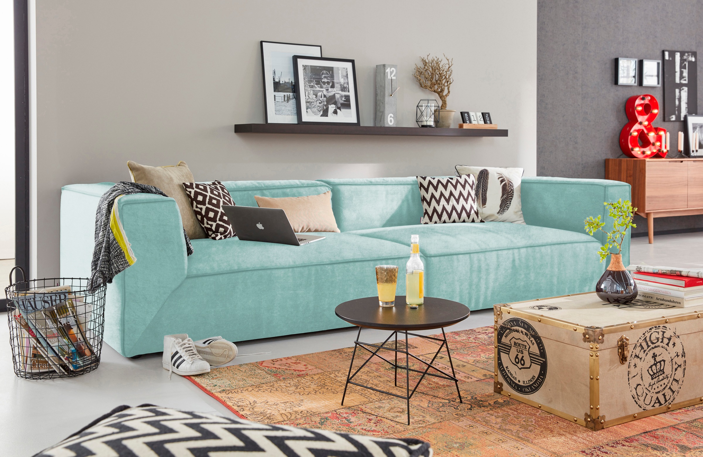 TOM TAILOR HOME Big-Sofa »BIG CUBE«, TOM TAILOR Big-Sofa >>BIG CUBE günstig online kaufen