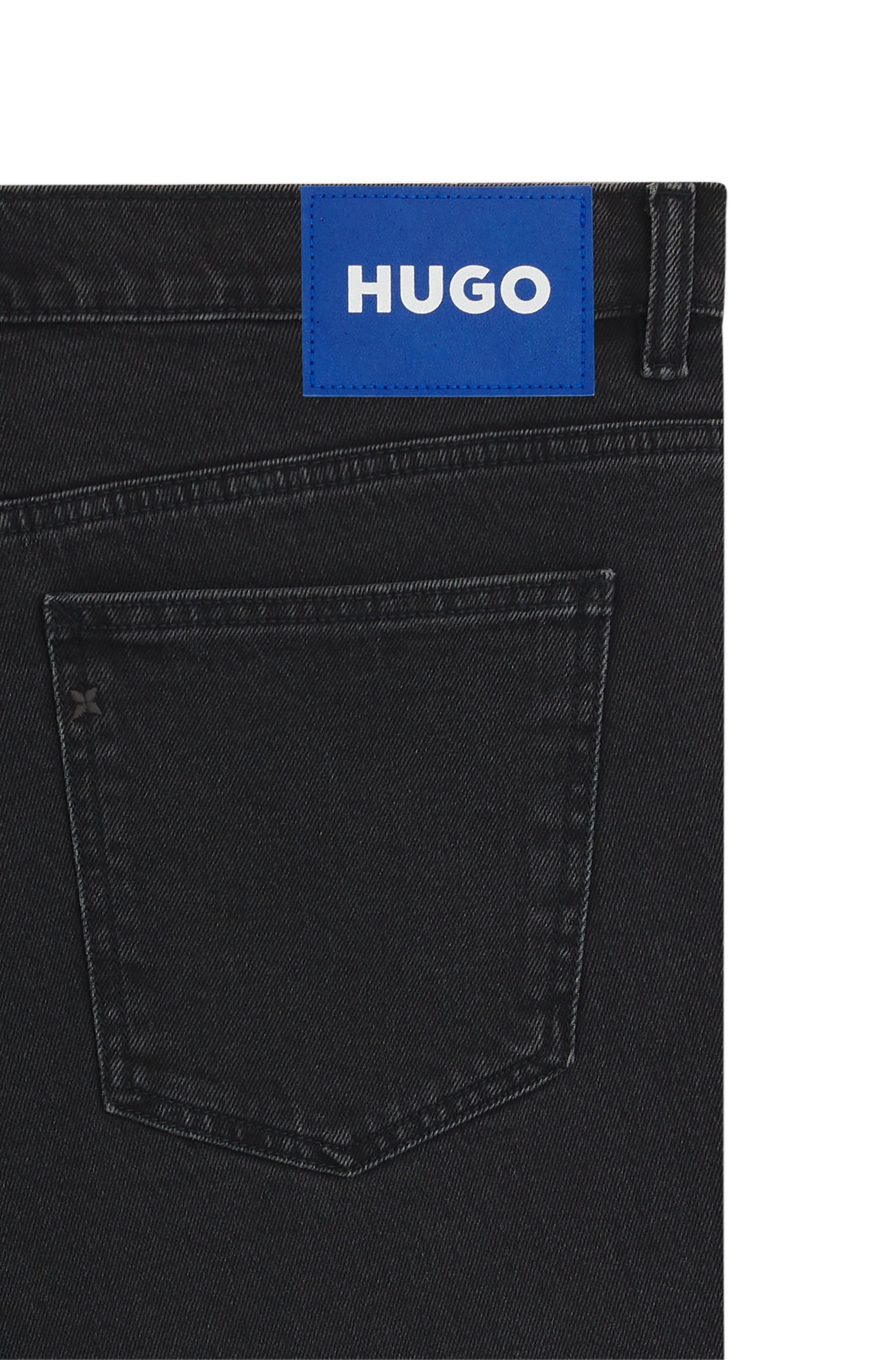 HUGO Blue Tapered-fit-Jeans »Brody«, mit Stone-washed-Finish