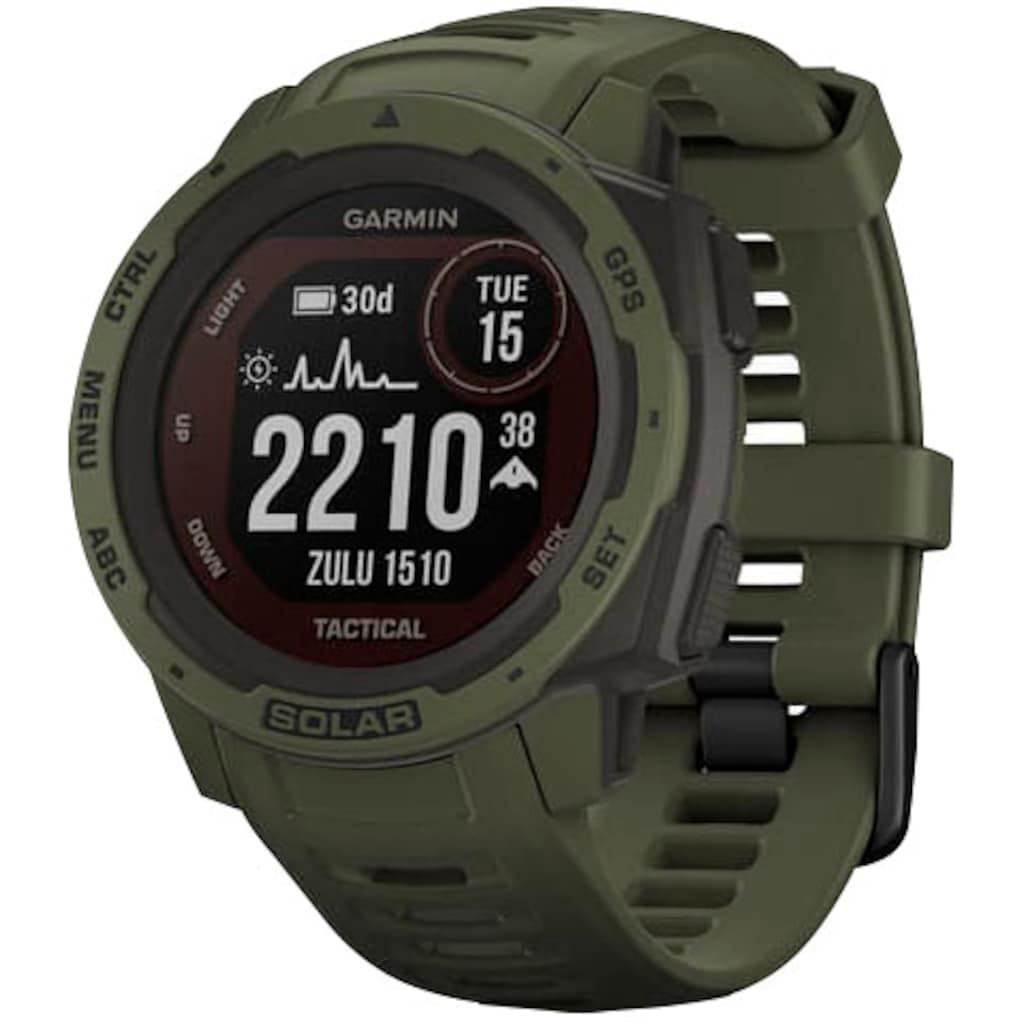 Garmin Smartwatch »Instinct Solar Tactical Edition«