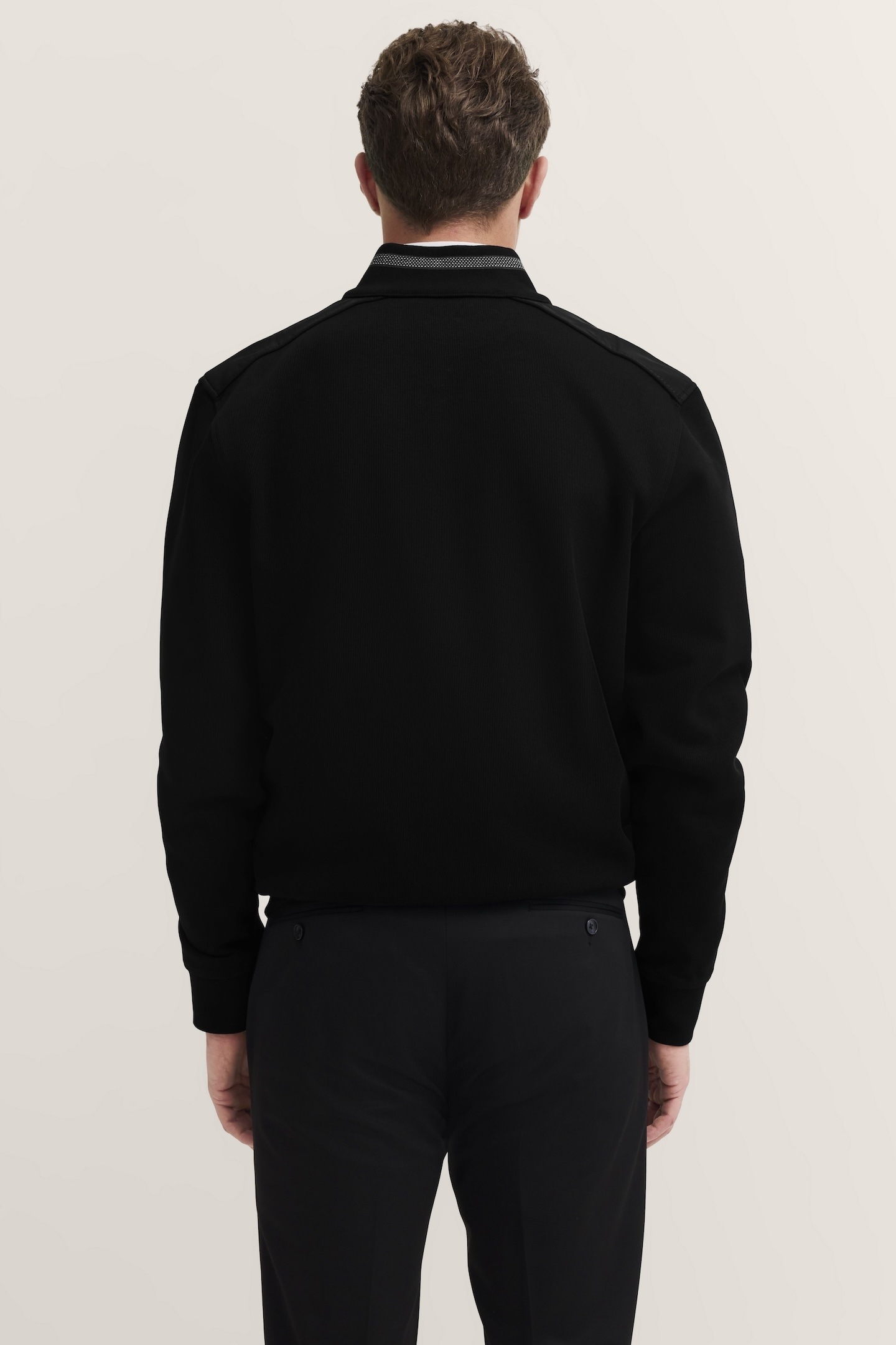 bugatti Sweatjacke, mit Stehkragen