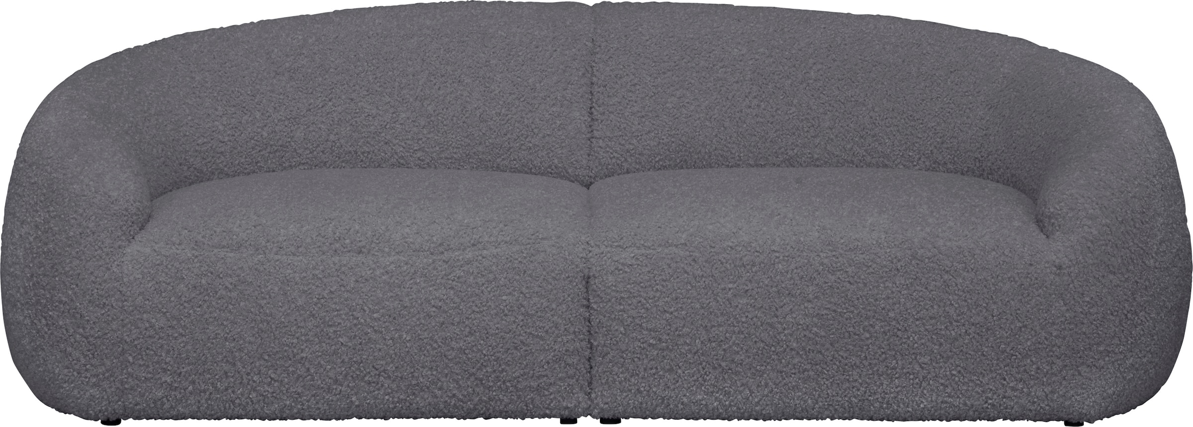 LeGer Home by Lena Gercke Big-Sofa »YANI Designersofa, organische Form, Maße B/T/H: 240/64/81 cm«, mit Wellenunterfederung, auch in Bouclé, passend zur Serie