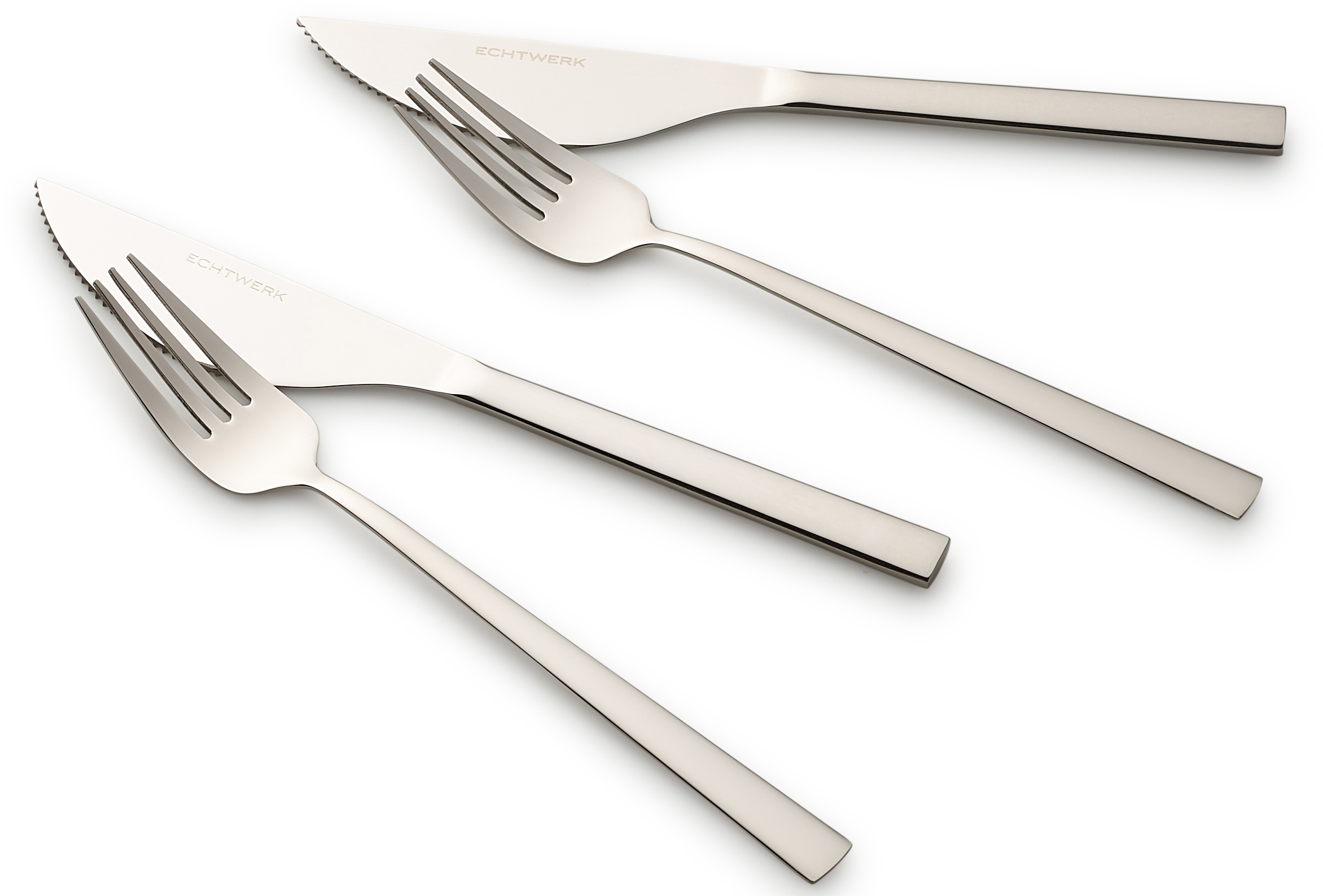 ECHTWERK Besteck-Set »Angelini«, (Set, 4 tlg.), für Pizza, Quiche, Flammkuchen