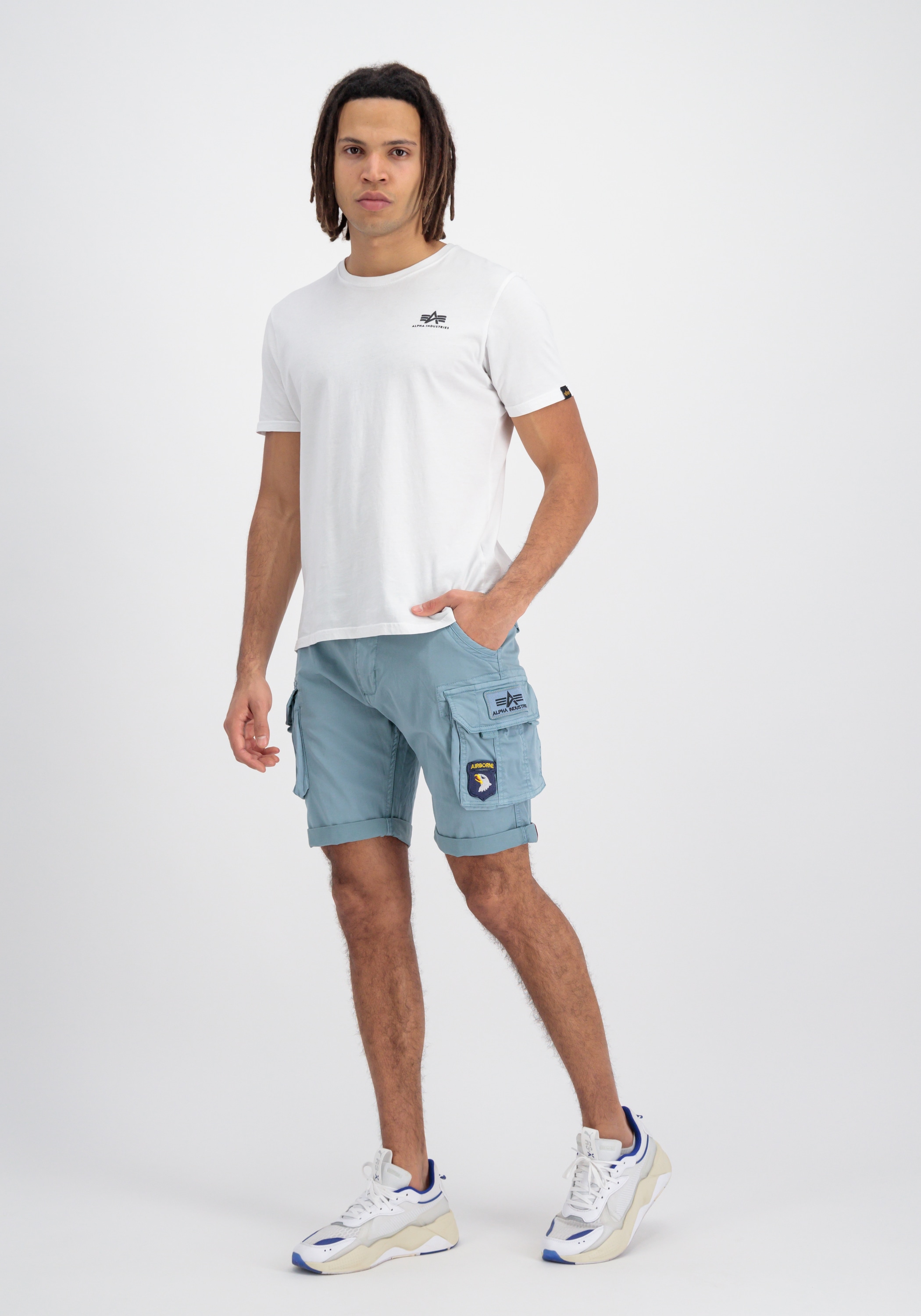 5. Bild von Alpha Industries Shorts »Alpha Industries Men - Shorts Crew Short Patch«