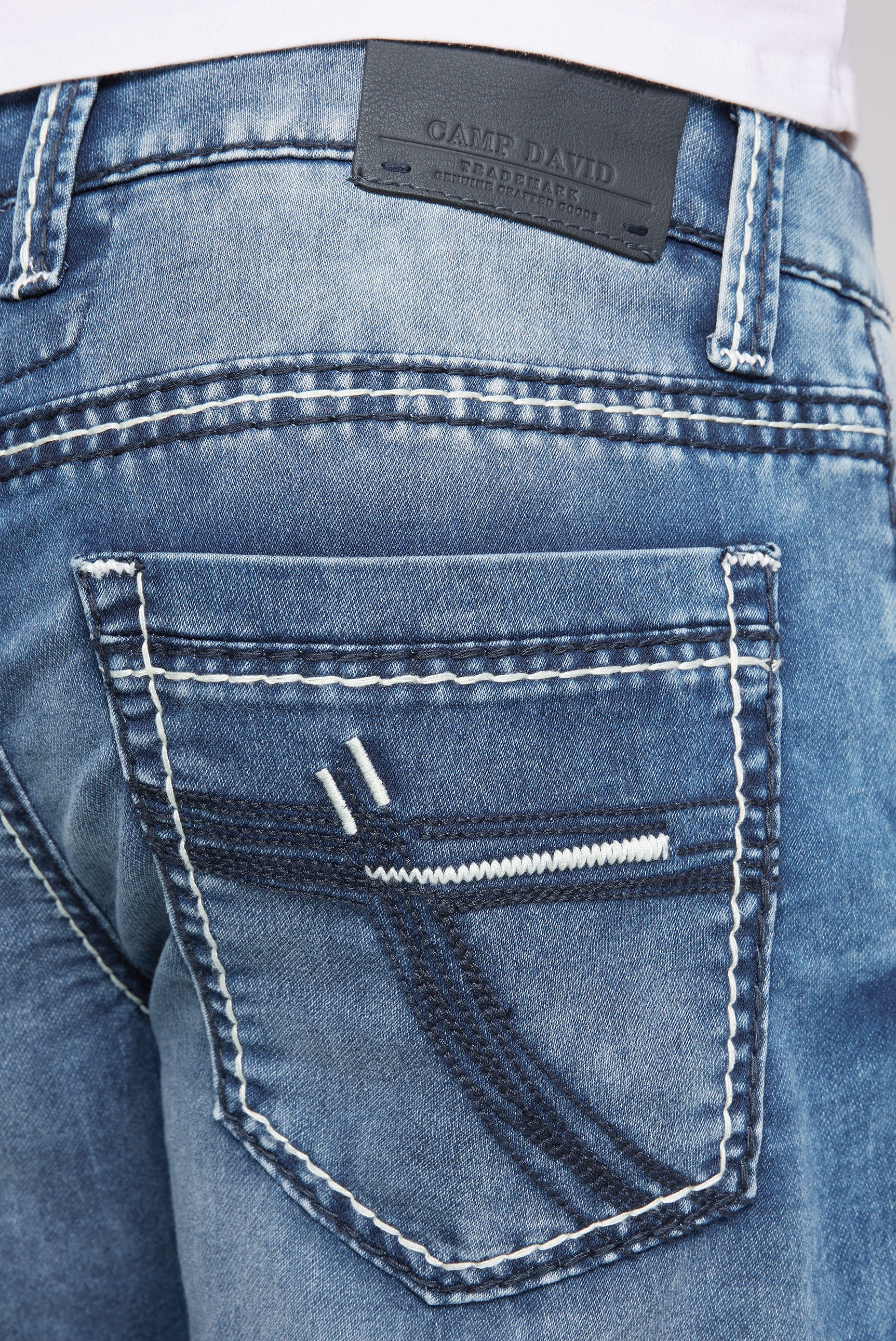 11. Bild von CAMP DAVID Bermudas, mit Turn-Up Saum