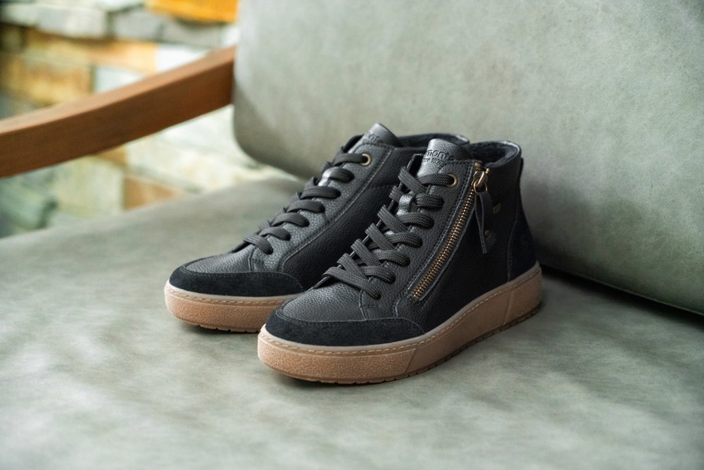 Remonte Plateausneaker, Schnürboots, Stiefelette mit wasserabweisender TEX-Membran
