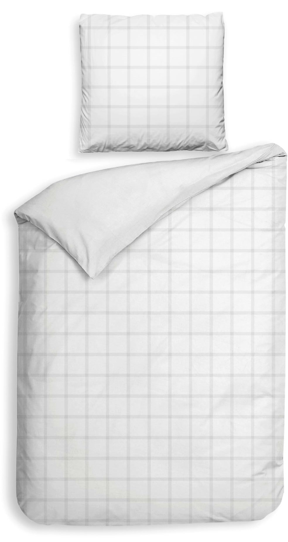 Heckett & Lane Wendebettwäsche »Diamante« 2 Stk. tlg. kariert, hochwertiges günstig online kaufen