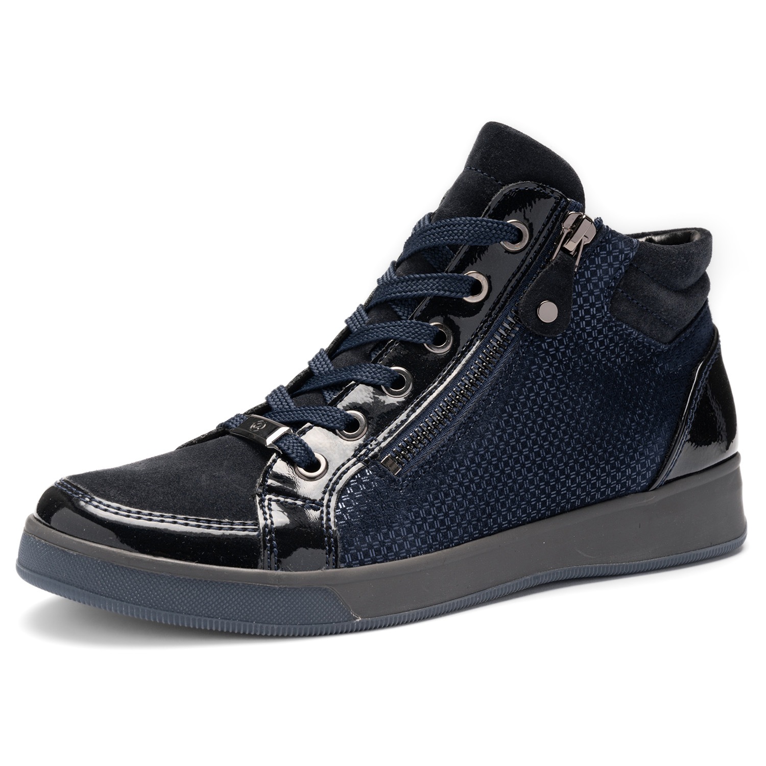 Ara Sneakerboots »ROM«, Hightop Sneaker, Schnürboots in Bequemweite G (= weit)