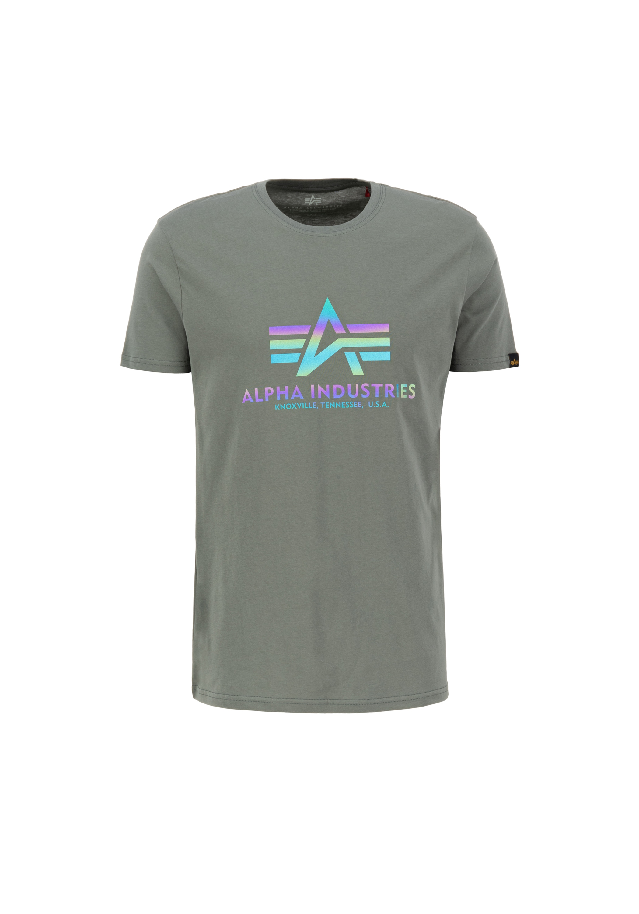 Alpha Industries T-Shirt »Alpha Industries Men - T-Shirts Basic T Rainbow Reflective«