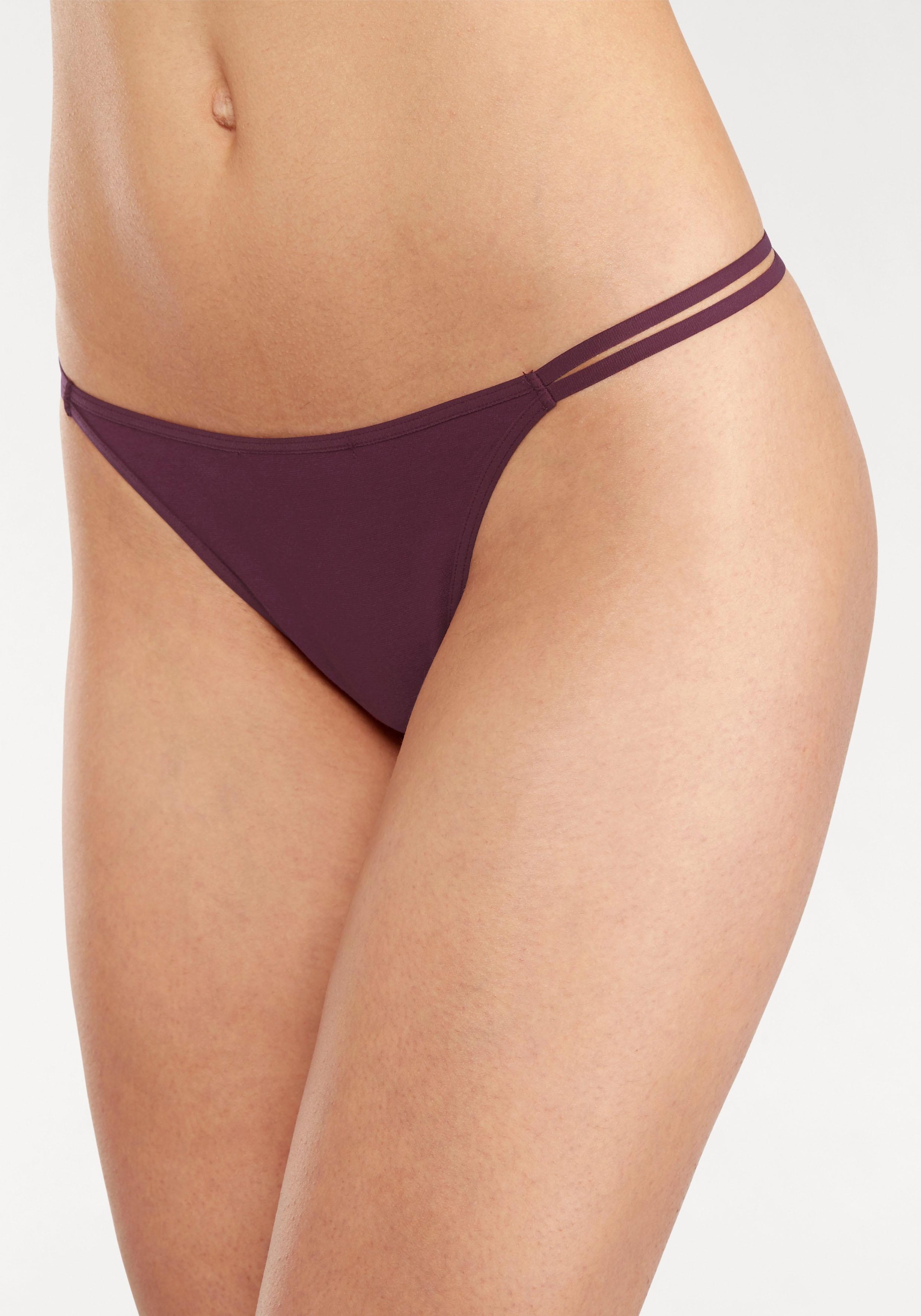 Vivance String, (Packung, 5 elastischer Online-Shop aus Baumwolle bestellen St.), im