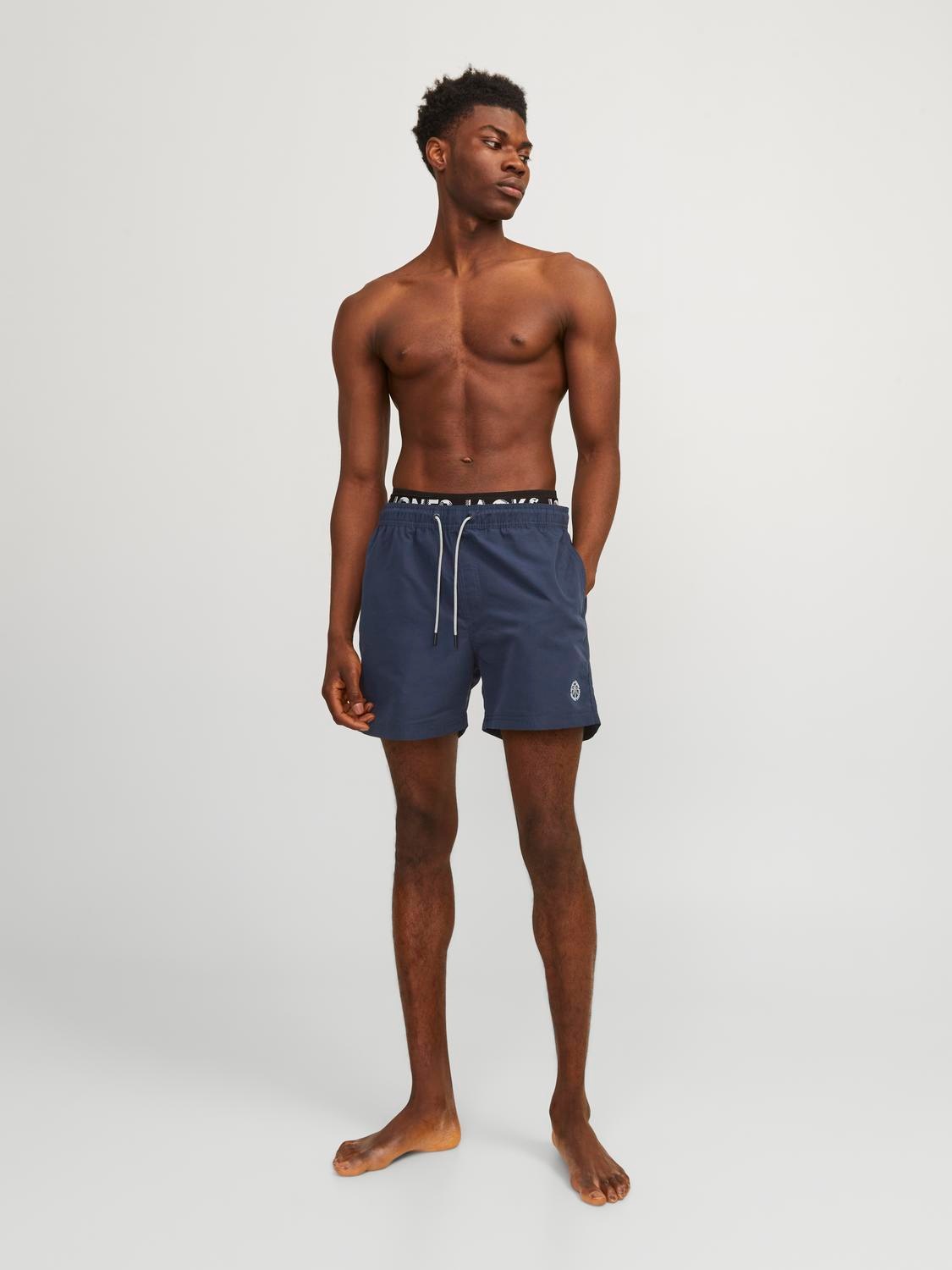 5. Bild von Jack & Jones Badeshorts »JPSTFIJI JJSWIM DB WB LY SN«