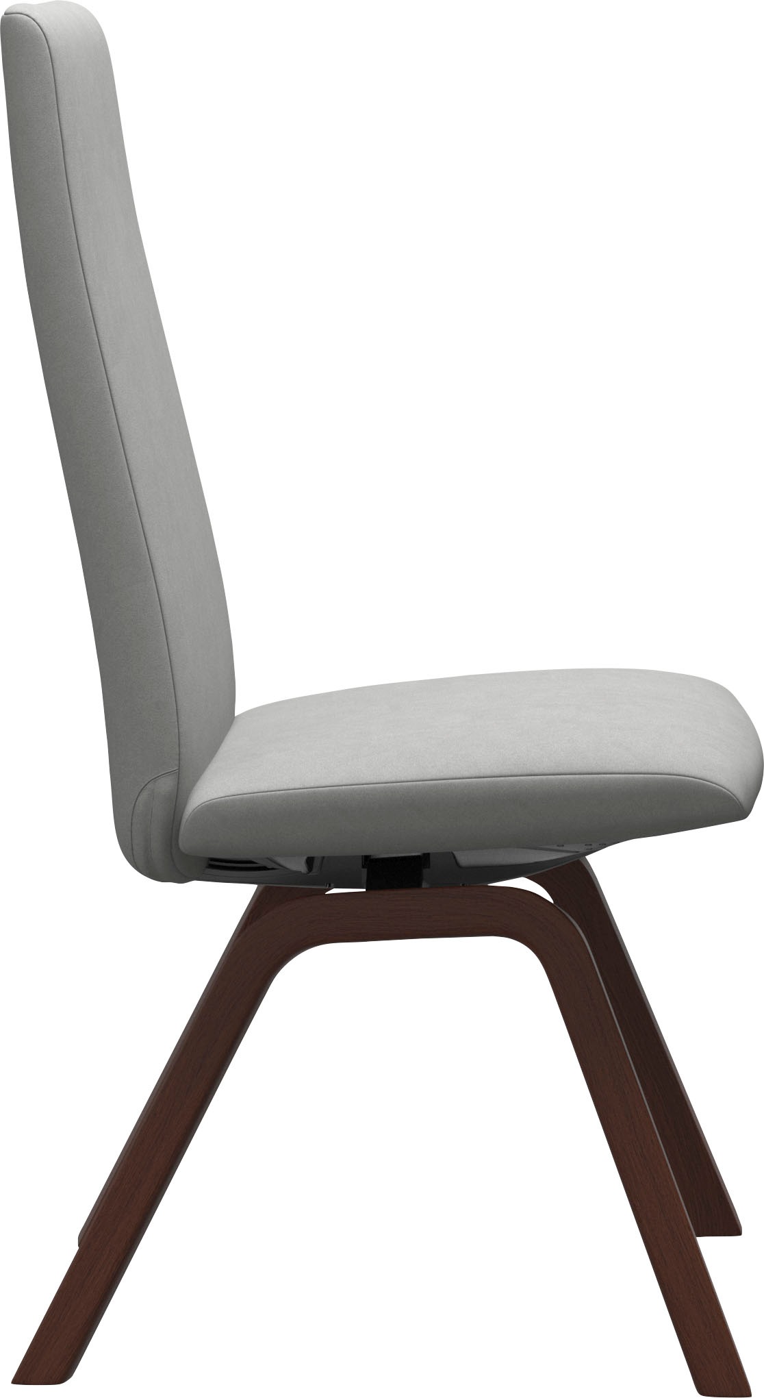 Stressless® Polsterstuhl »Laurel«, Microfaser DINAMICA, High Back, Größe M, mit schräggestellten Beinen in Walnuss