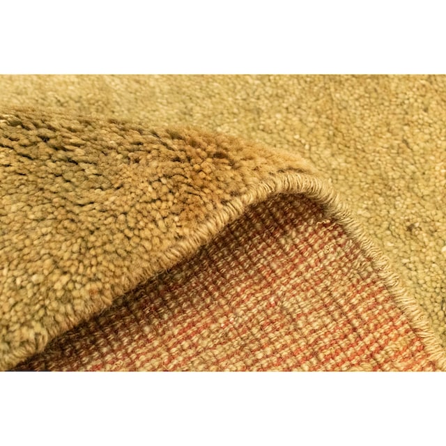 morgenland Wollteppich »Gabbeh Teppich handgeknüpft grau«, rechteckig,  handgeknüpft auf Raten bestellen