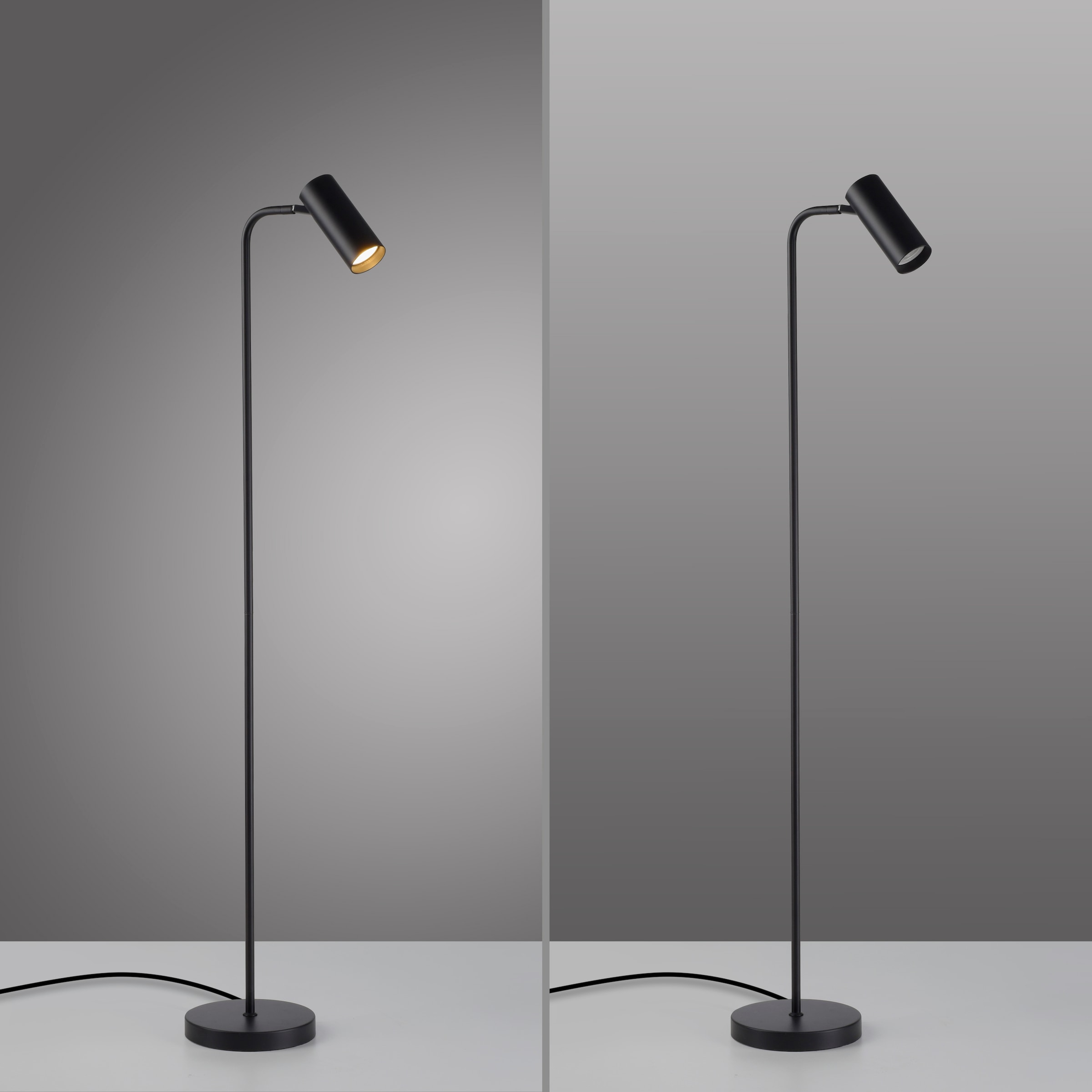 SCHÖNER WOHNEN-Kollektion LED Stehlampe »RIK« GU10 1 Stk. Warmweiß SCHÖNER WOHNEN Kollektion, dreh- und schwenkbar