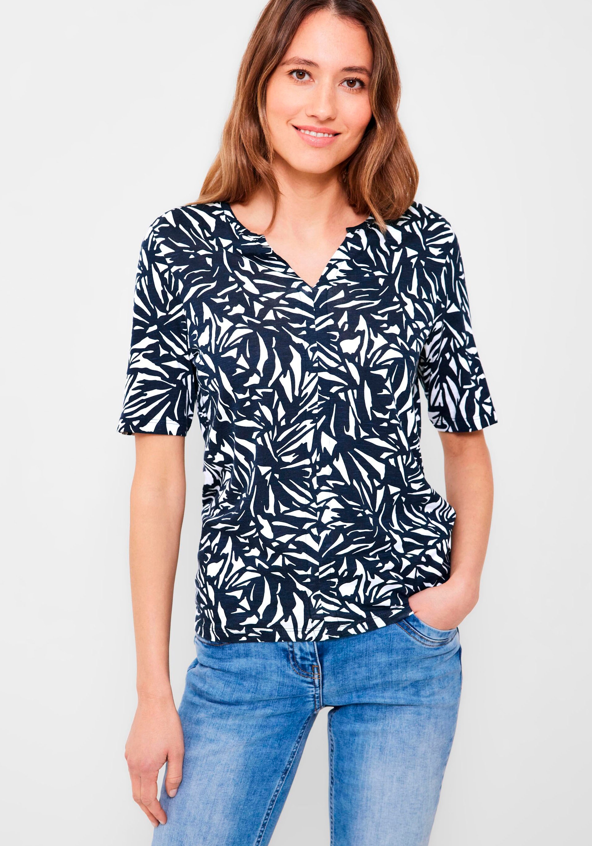 Cecil Blusenshirt, mit Alloverdruck kaufen