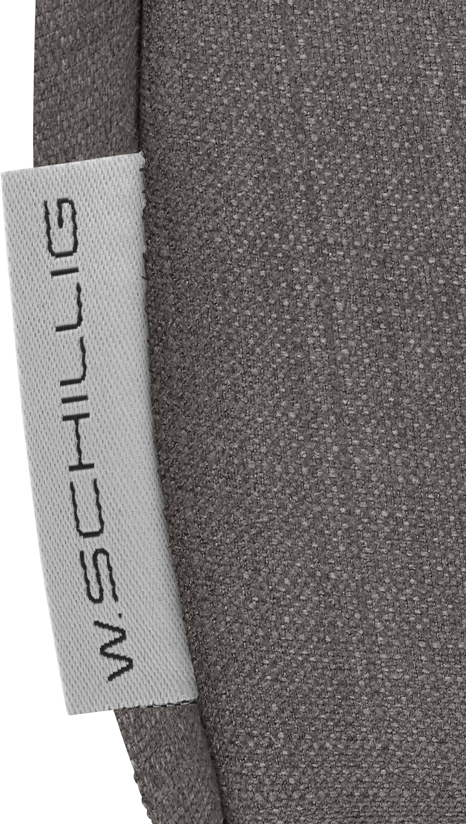 W.SCHILLIG Ecksofa »enjoy&MORE, Designsofa, elegant und bequem, L-Form«, mit Sitztiefenverstellung, Füße silber matt, Breite 310 cm