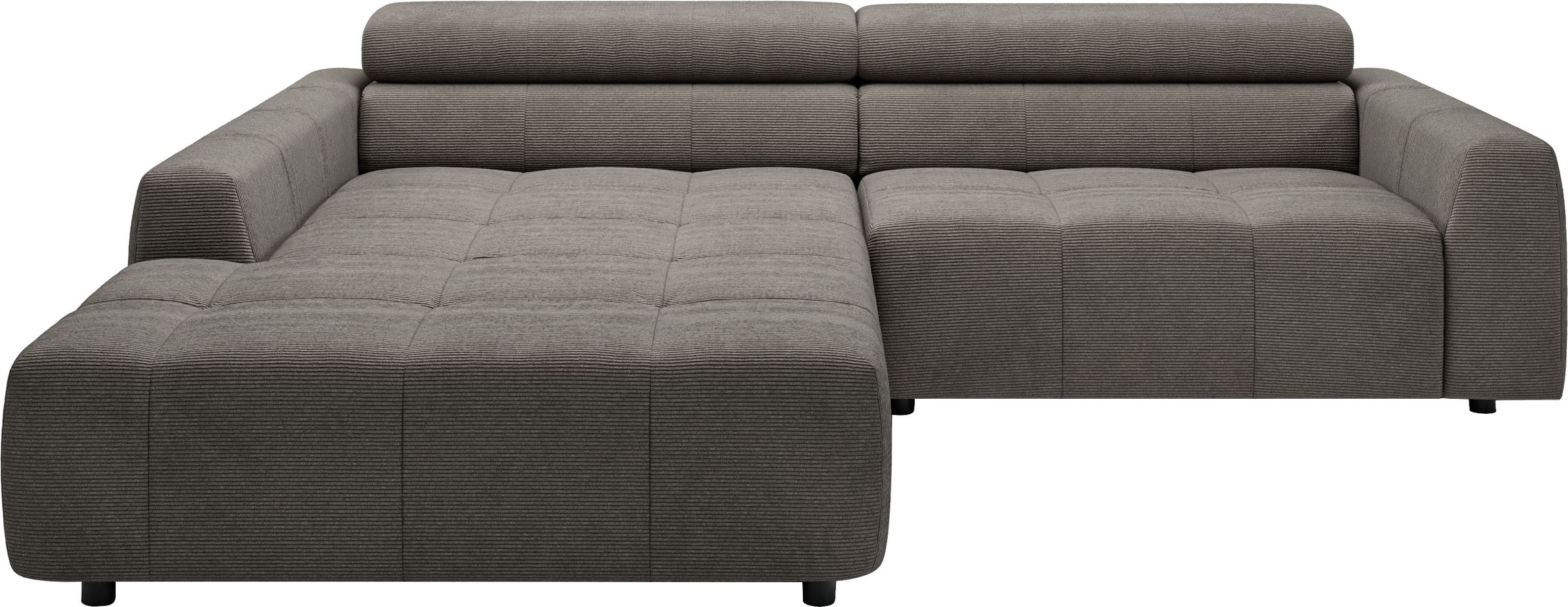 3C Candy Ecksofa »Denver auch mit Cord- und Easy care-Bezug, Kopfteilverste günstig online kaufen