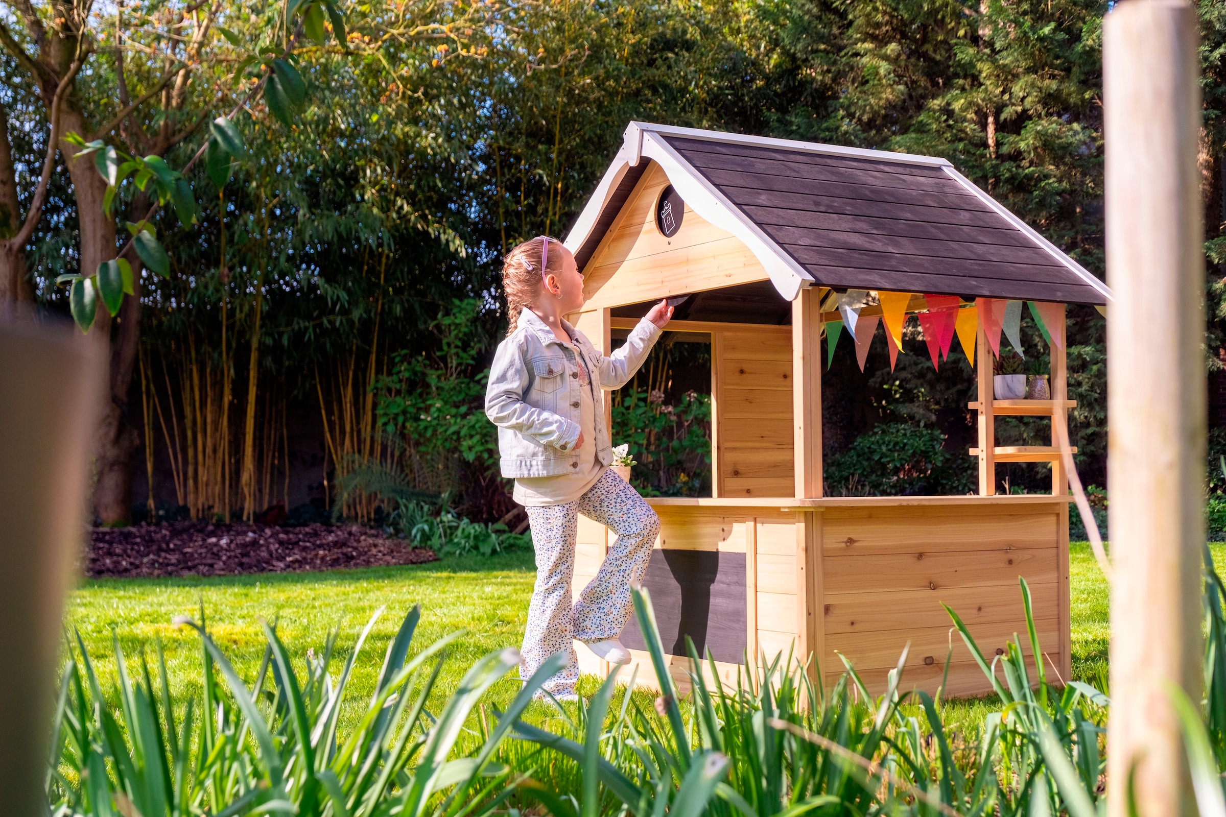 EXIT Spielhaus »Hika«, FSC® - schützt Wald - weltweit