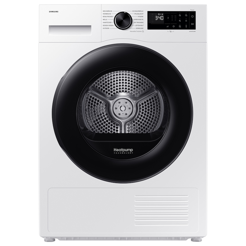 SAMSUNG Wärmepumpentrockner »DV9EDG52A0AEEG« DV5000D 9 Optimal Dry ‐ Intelligent Trocknen mit Sensoren weiß Air Refresh - Schnell Auffrischen...