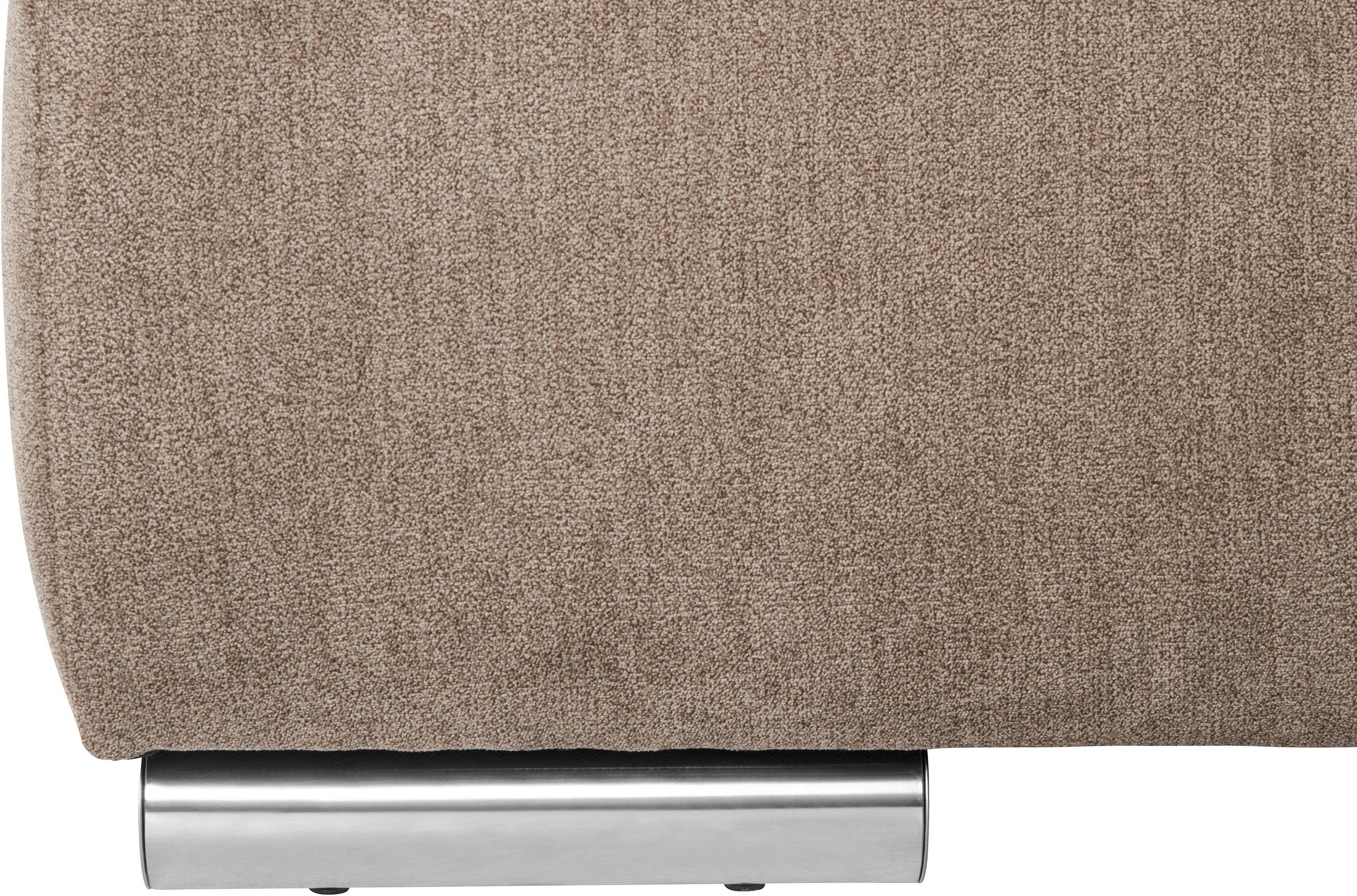 DOMO collection Ecksofa »Mona L-Form«, wahlweise mit Bettfunktion