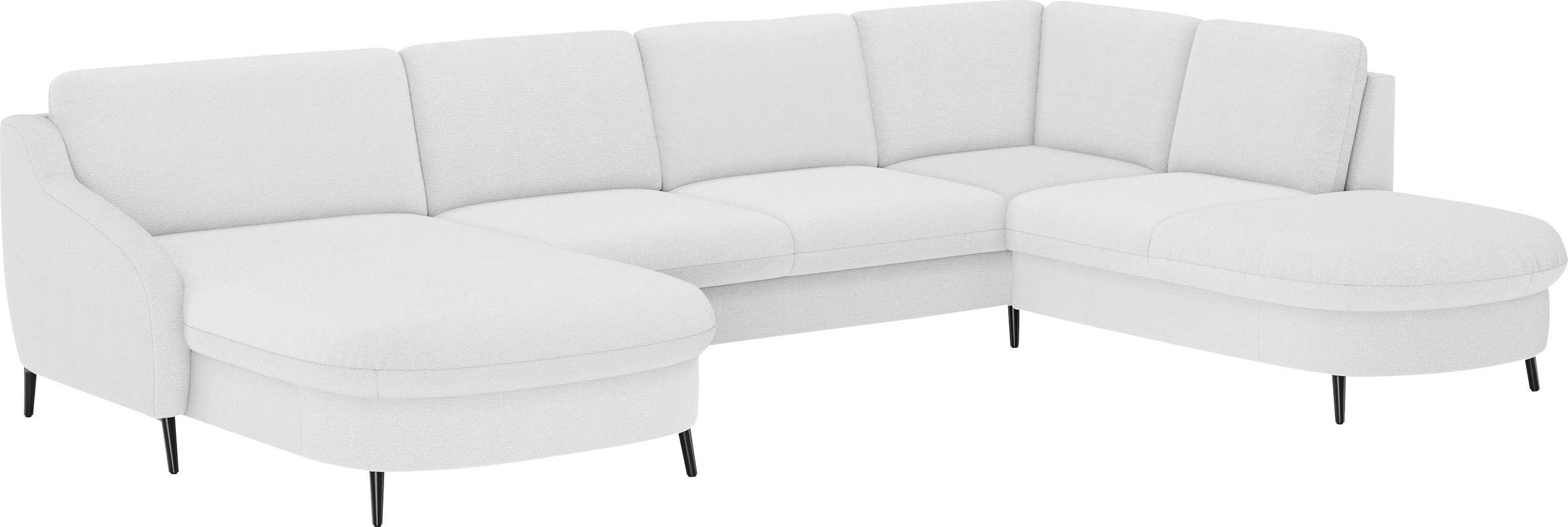 sit&more Wohnlandschaft »Soul U-Form«, wahlweise mit Bettfunktion und Bettkasten oder Schubkasten