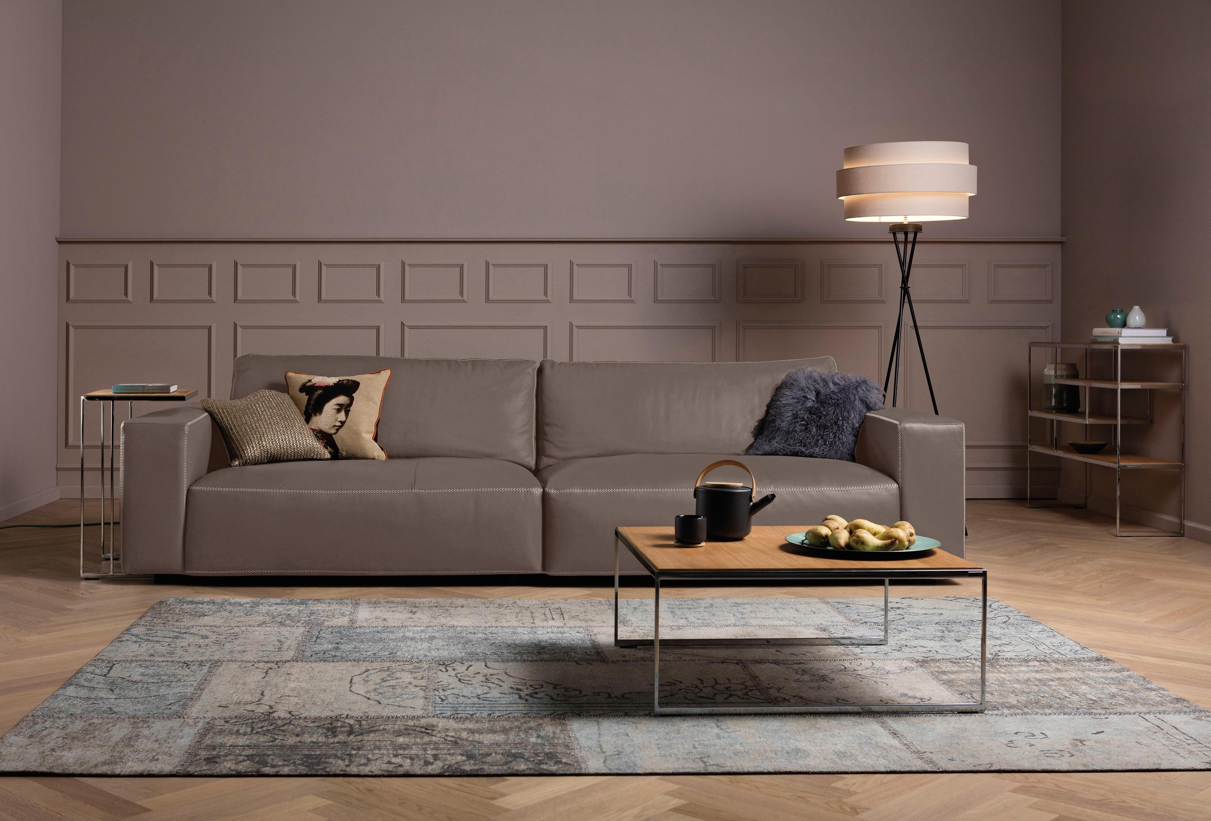 Musterring Big-Sofa »LUCIA«, in vielen Qualitäten und 4 unterschiedlichen N günstig online kaufen