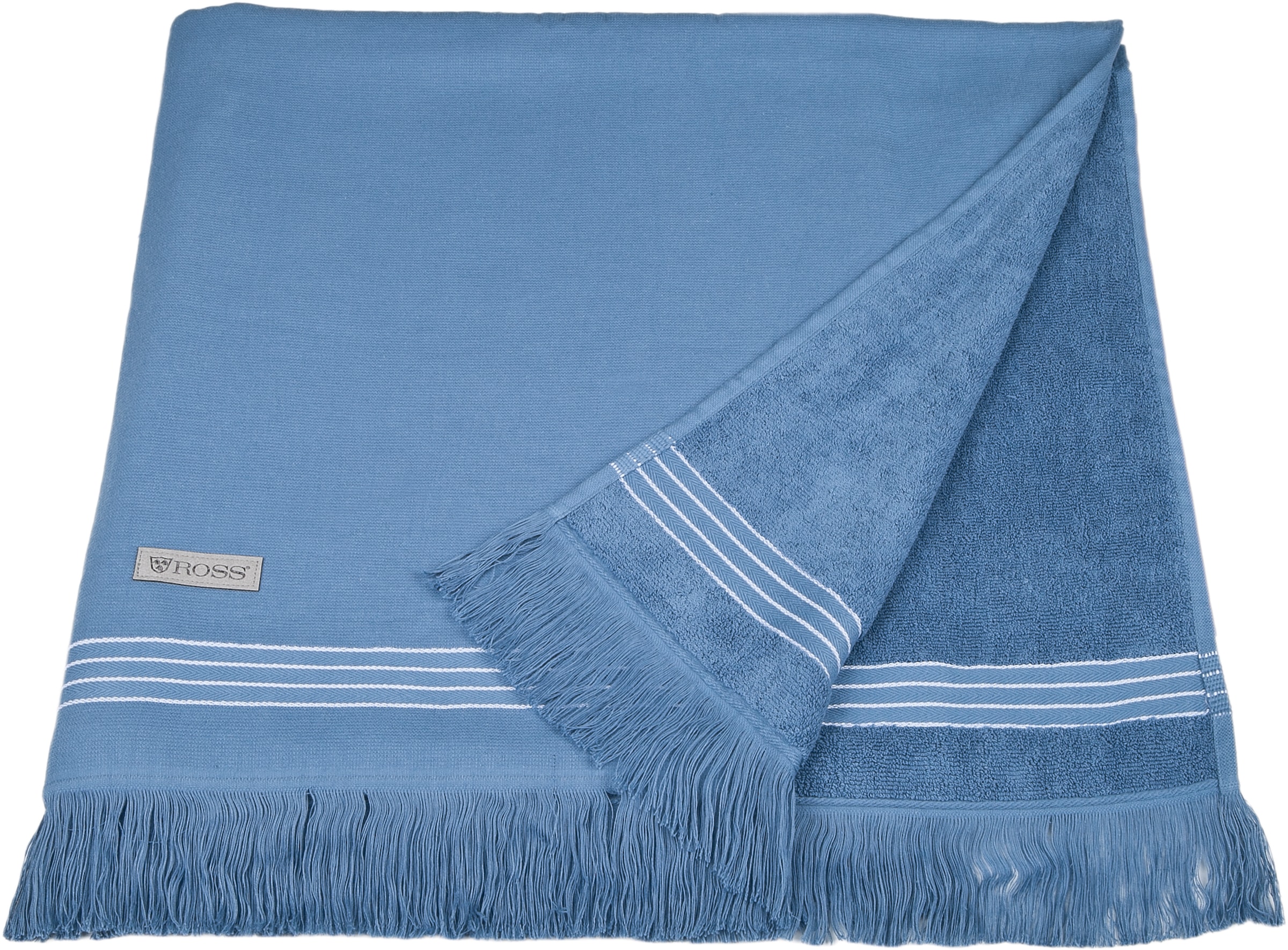 ROSS Hamamtuch »Hamam«, (Packung, 1 St., 1 Hamamtuch), idealer Begleiter fü günstig online kaufen