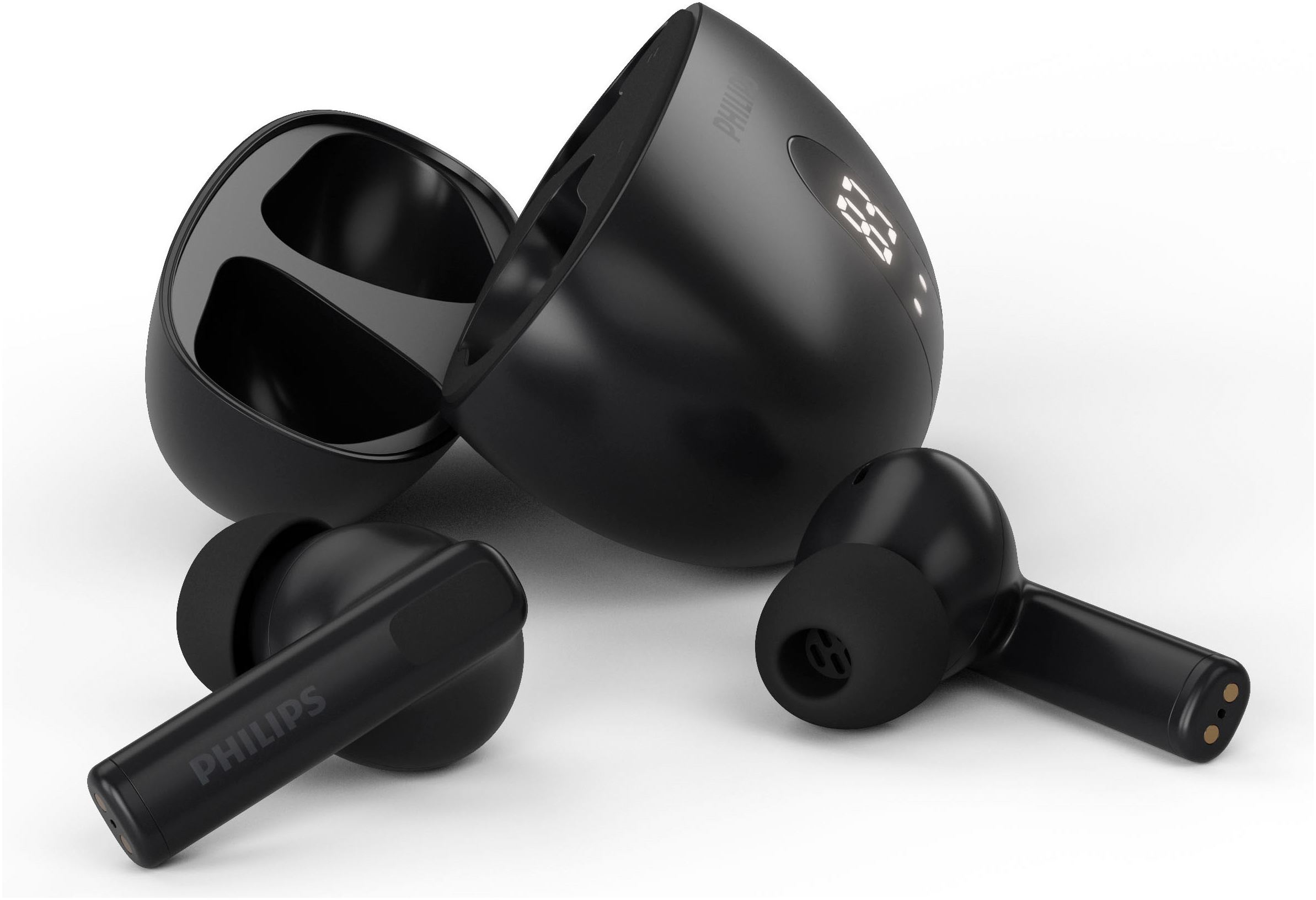 Philips wireless In-Ear-Kopfhörer »TAT2520«, Bluetooth, Adaptive Noise-Cancelling-Freisprechfunktion-Multi-Point-Verbindung-Rauschunterdrückung-Sprachsteuerung-kompatibel mit Siri