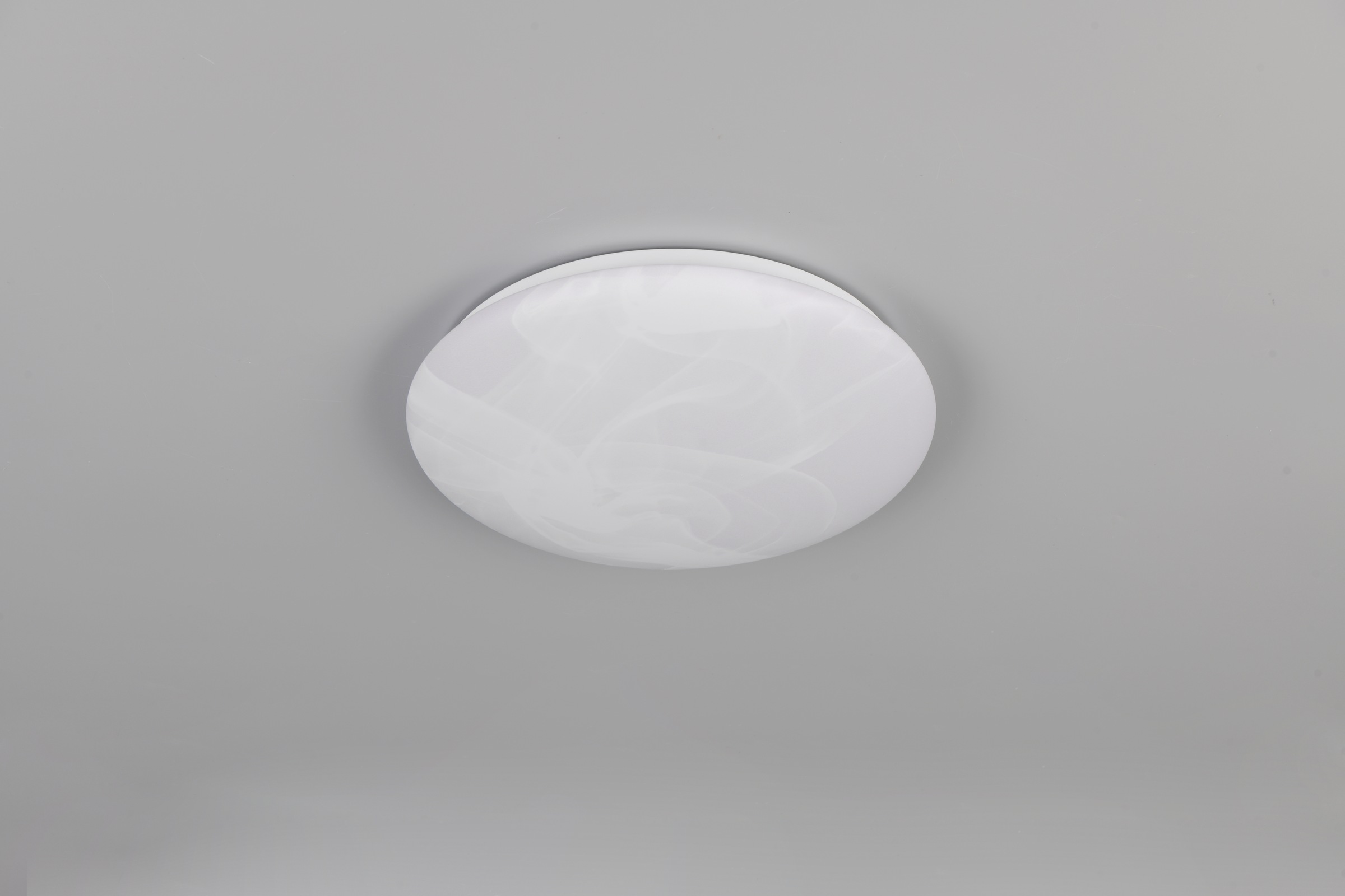 REALITY Leuchten LED Deckenleuchte »UMBRIA, LED Deckenlampe Kunststoff Alabaster weiß 4000K kaltweiß«, 1 flammig, Leuchtmittel LED-Board | LED fest integriert, 12W 1600 Lumen, Wand- oder Deckenlampe, Höhe 6,5 cm Ø 28 cm
