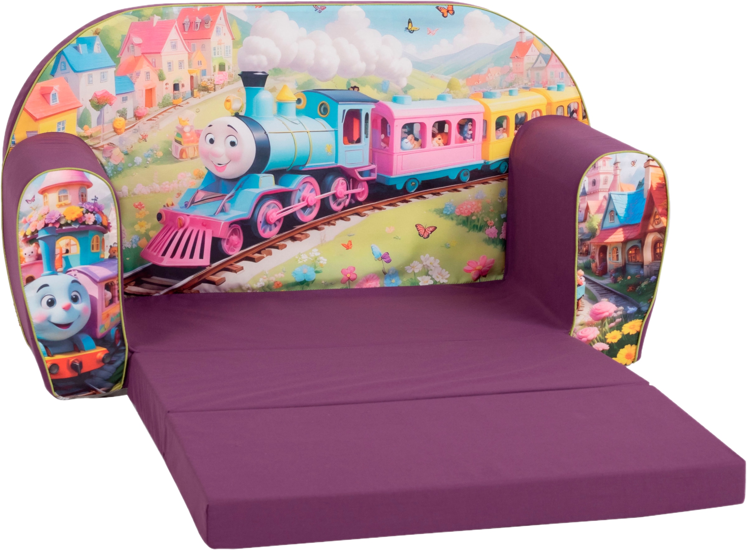 Knorrtoys® Sofa »Happy train«, für Kinder; Made in Europe