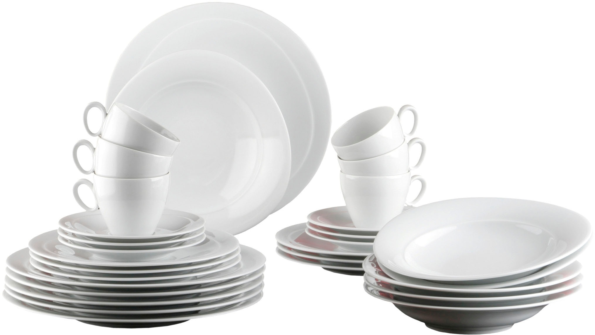 Seltmann Weiden Kombiservice »Geschirr-Set, Service Trio«, (Set, 30 tlg.), günstig online kaufen