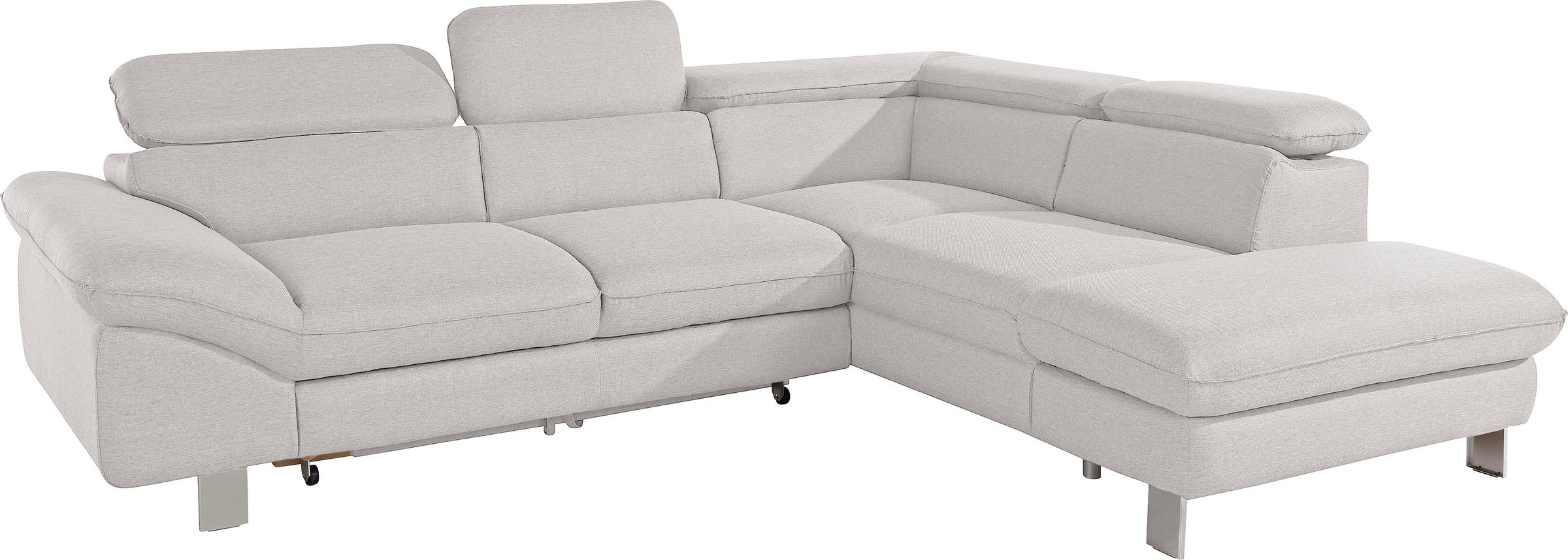 COTTA Polstergarnitur »Driver L-Form«, (Set, 2 tlg.), Set bestehend aus: Ec günstig online kaufen