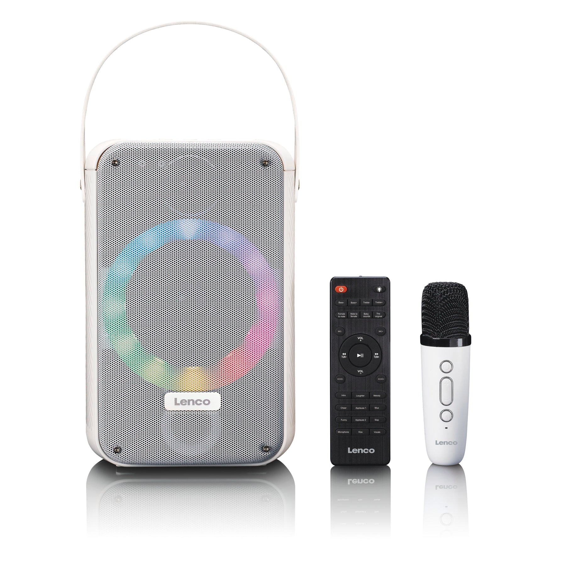 Lenco Party-Lautsprecher »BTC-060 Bluetooth-Lautsprecher Karaokefunktion«