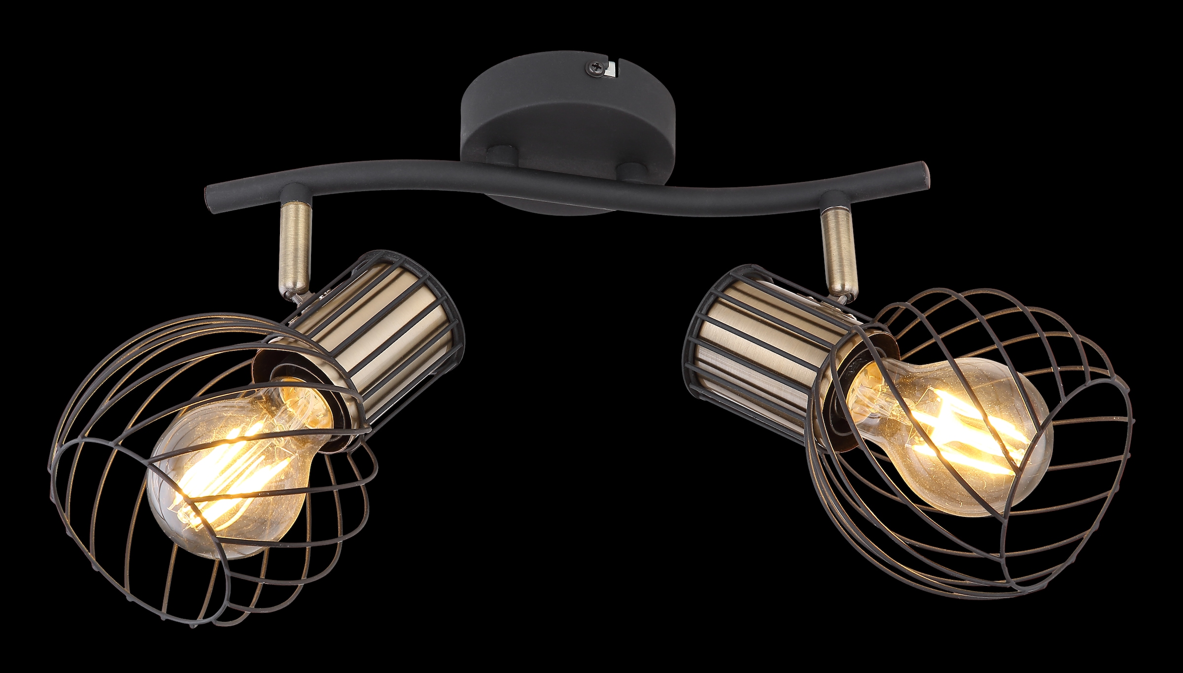 GLOBO LIGHTING Deckenstrahler »ARGUSTO« E27 1 Stk. Spot Deckenspot Flur Schlafzimmer Wohnzimmer