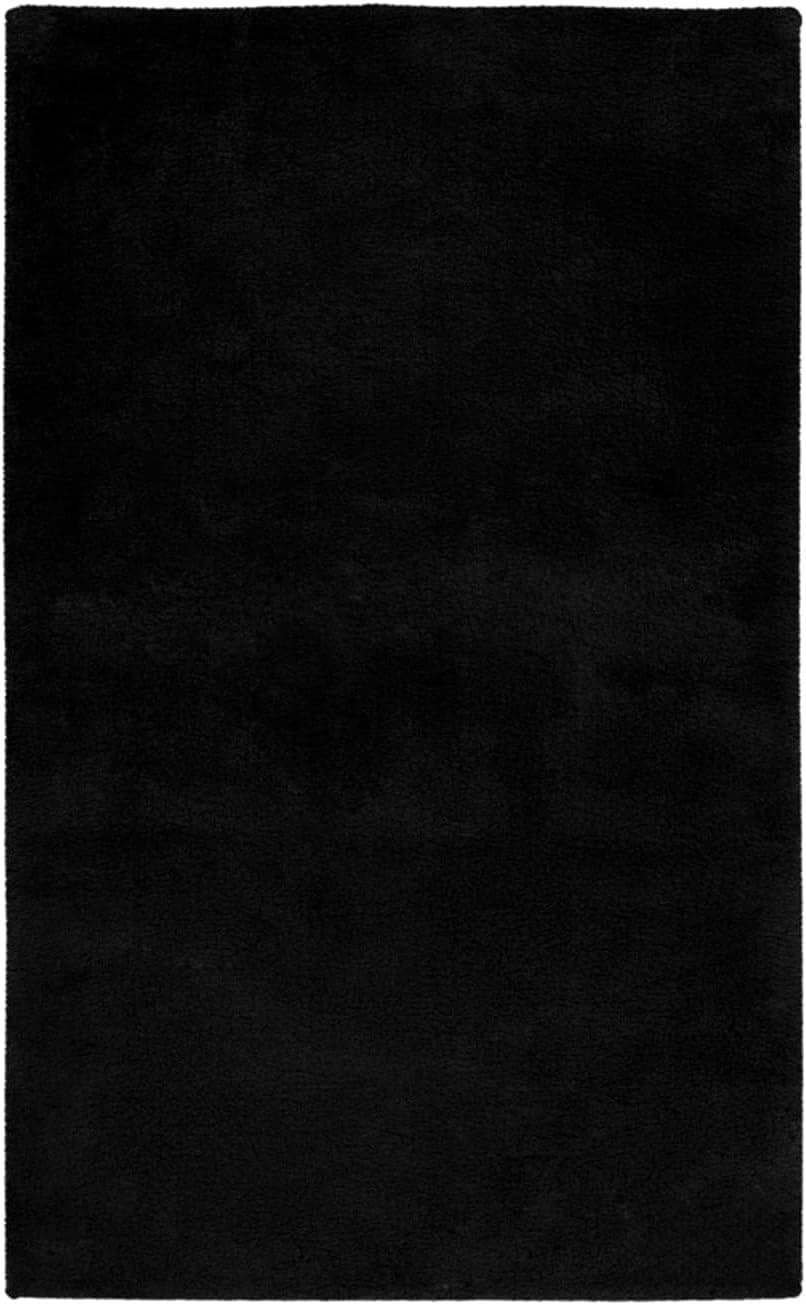 Carpet City Badematte »PURE500, Badteppich uni« Höhe 16 mm rutschhemmend beschichtet schnell trocknend Teppich Badezimmer, Badvorleger, Anti-Rutsch, Waschbar, Duschmatte